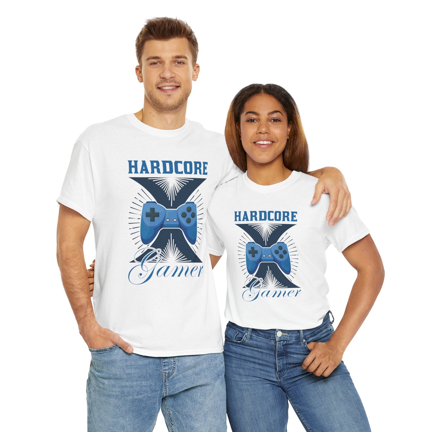 Hardcore Gamer Unisex Heavy Cotton Tee