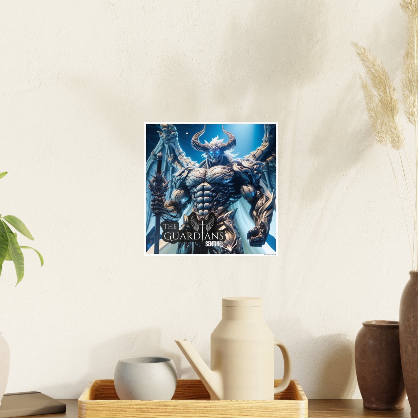 The Guardians Sentinel 12 (AI created) / Photo Art Paper Posters