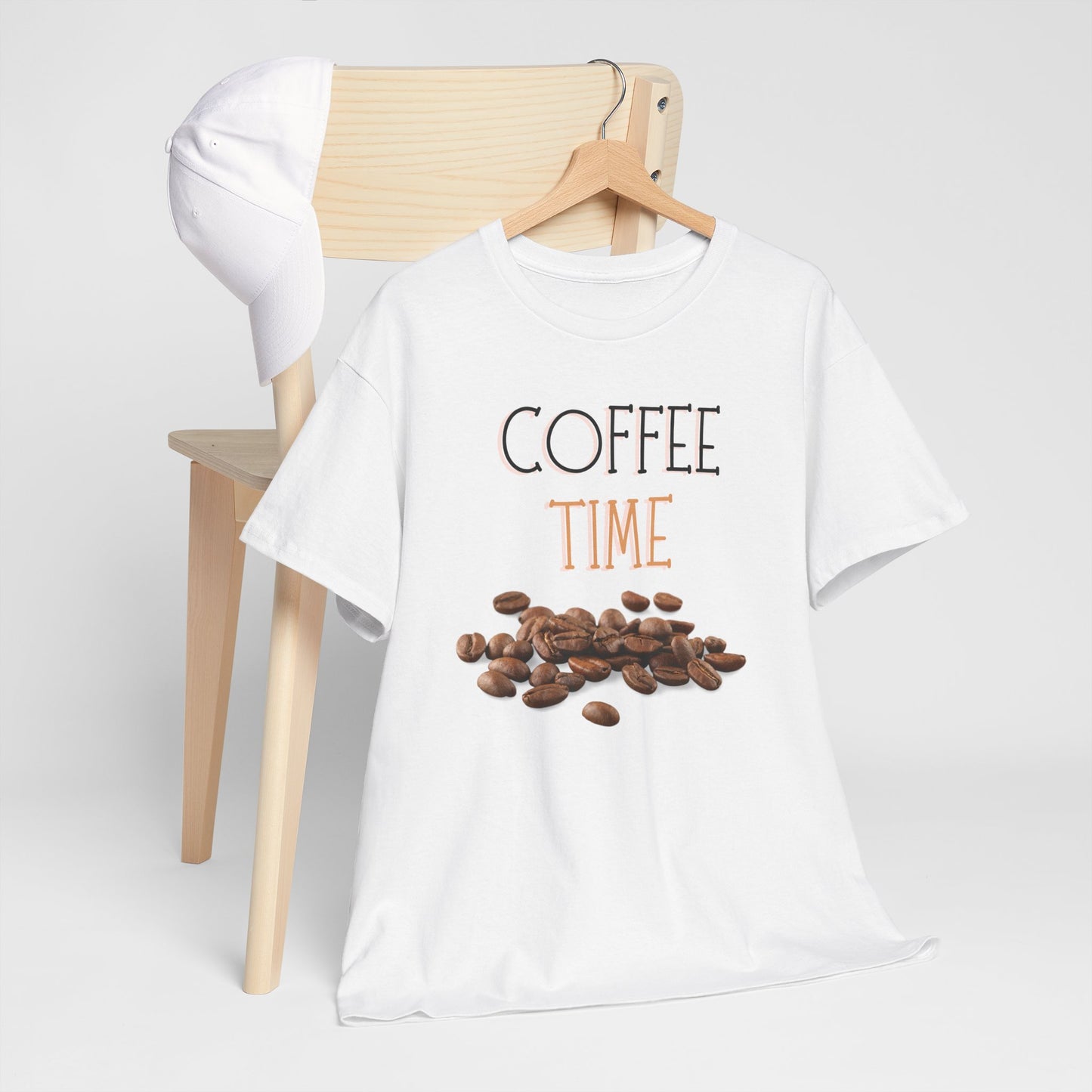 Coffee Time Unisex Heavy Cotton Tee