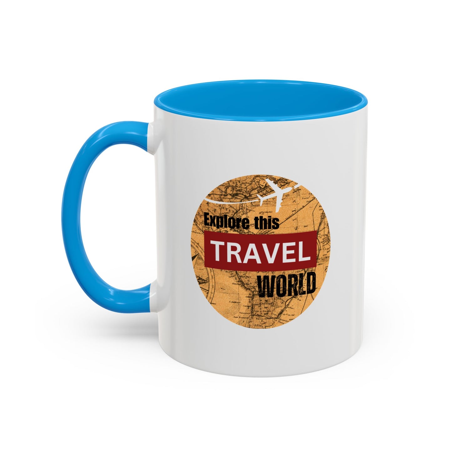 Travel this World / Colorful Mugs (11oz, 15oz)