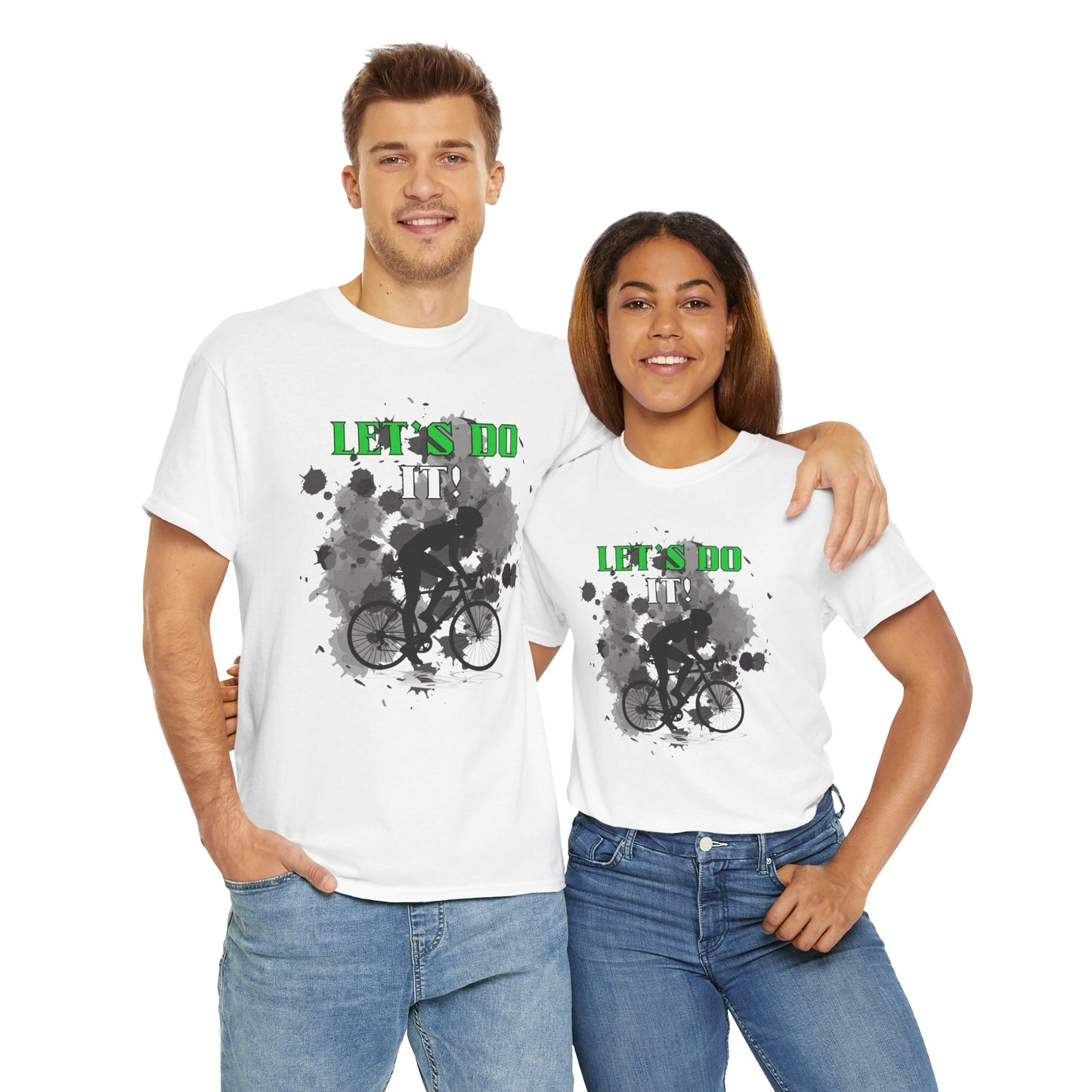 Let's Do It quote Unisex Heavy Cotton Tee