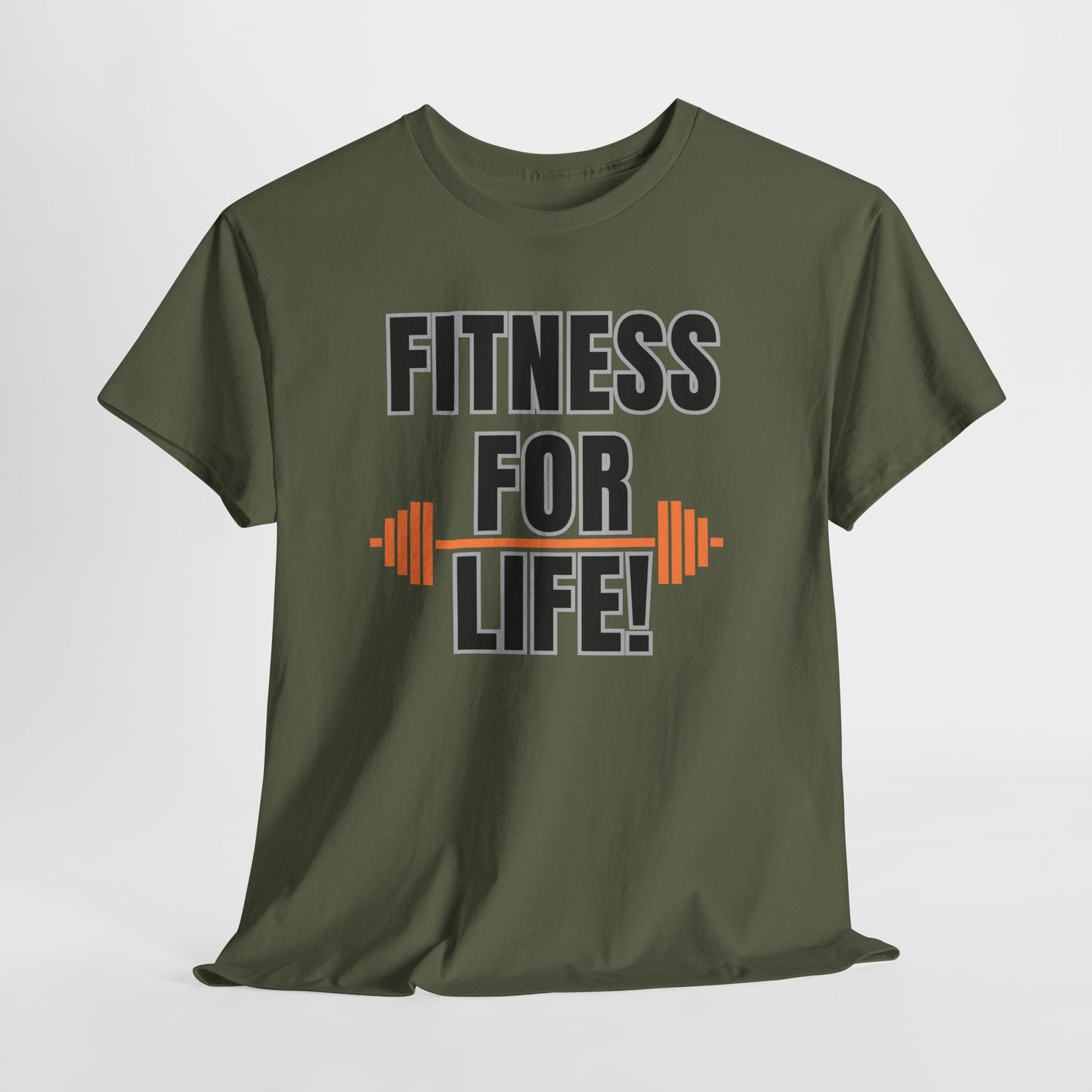 Fitness for Life Unisex Heavy Cotton Tee