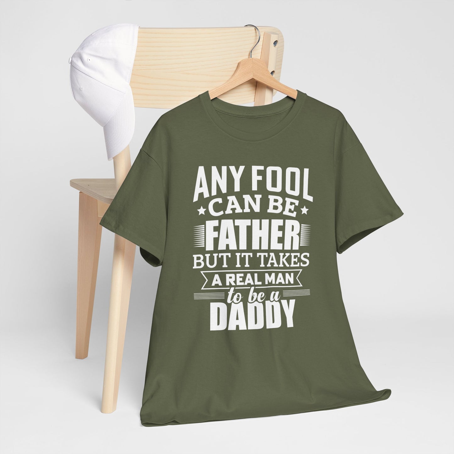 Father Quote Unisex Heavy Cotton Tee