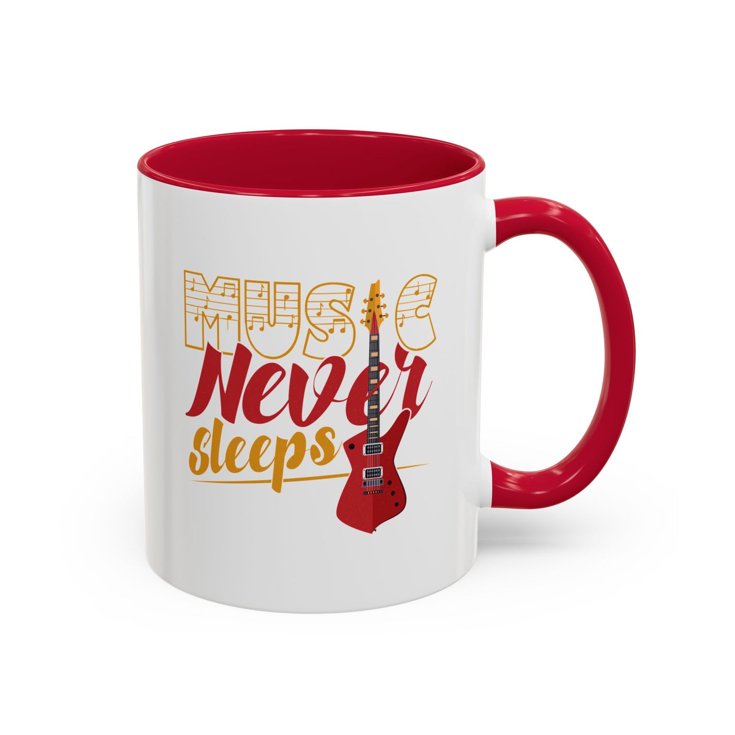 Music Never Sleeps / Colorful Mugs (11oz, 15oz)