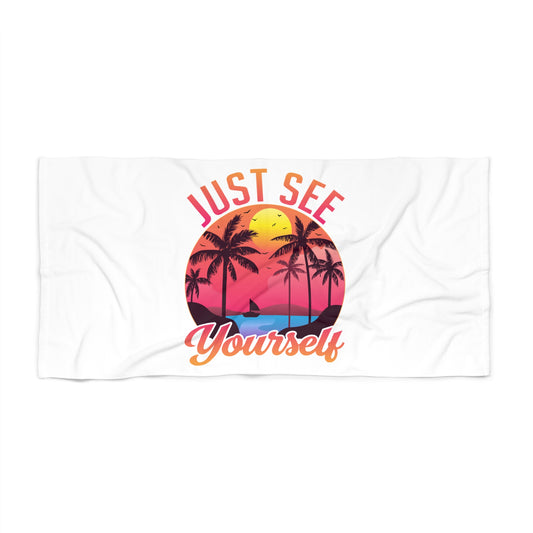 Just See Yourself / Beach Towel
