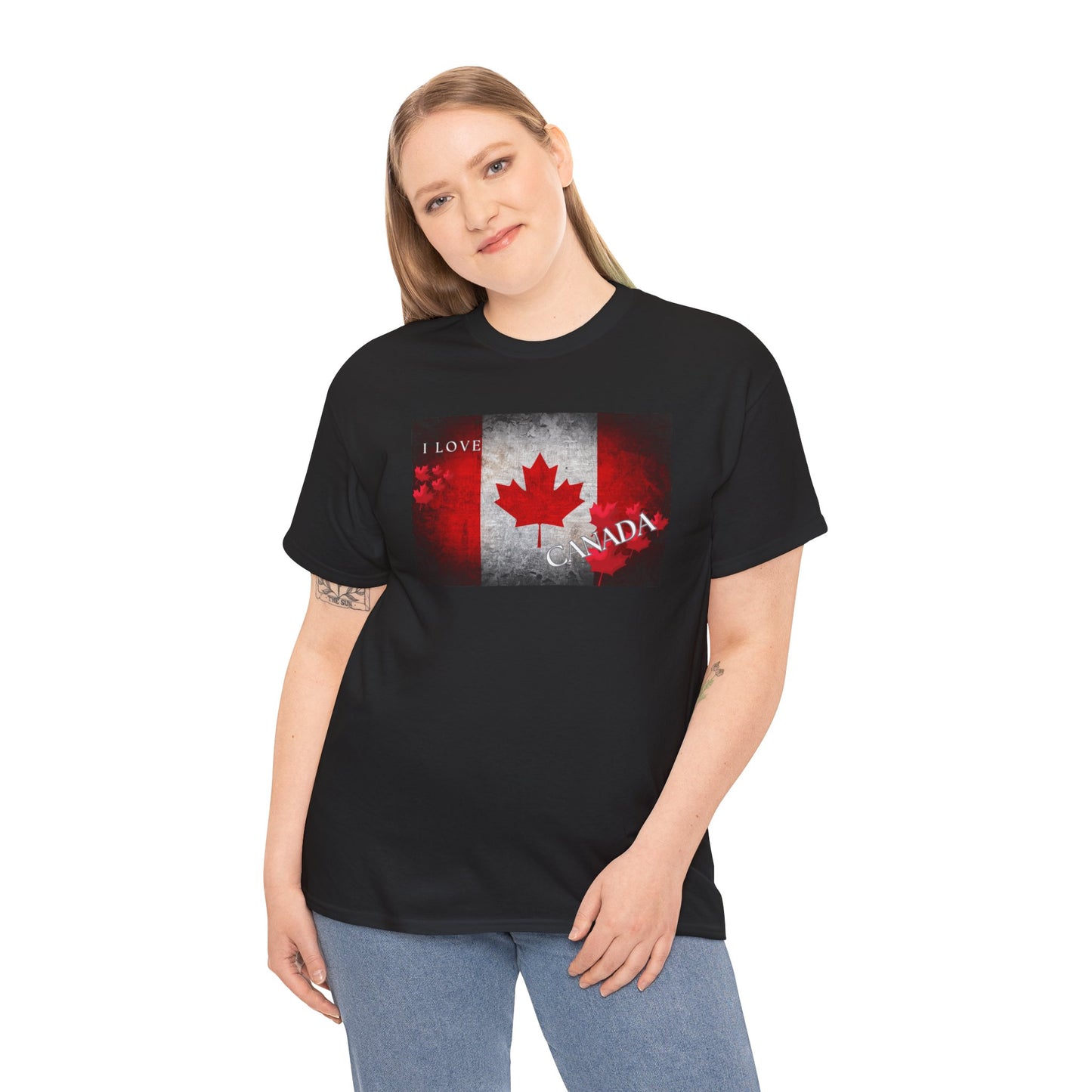 I Love Canada Unisex Heavy Cotton Tee