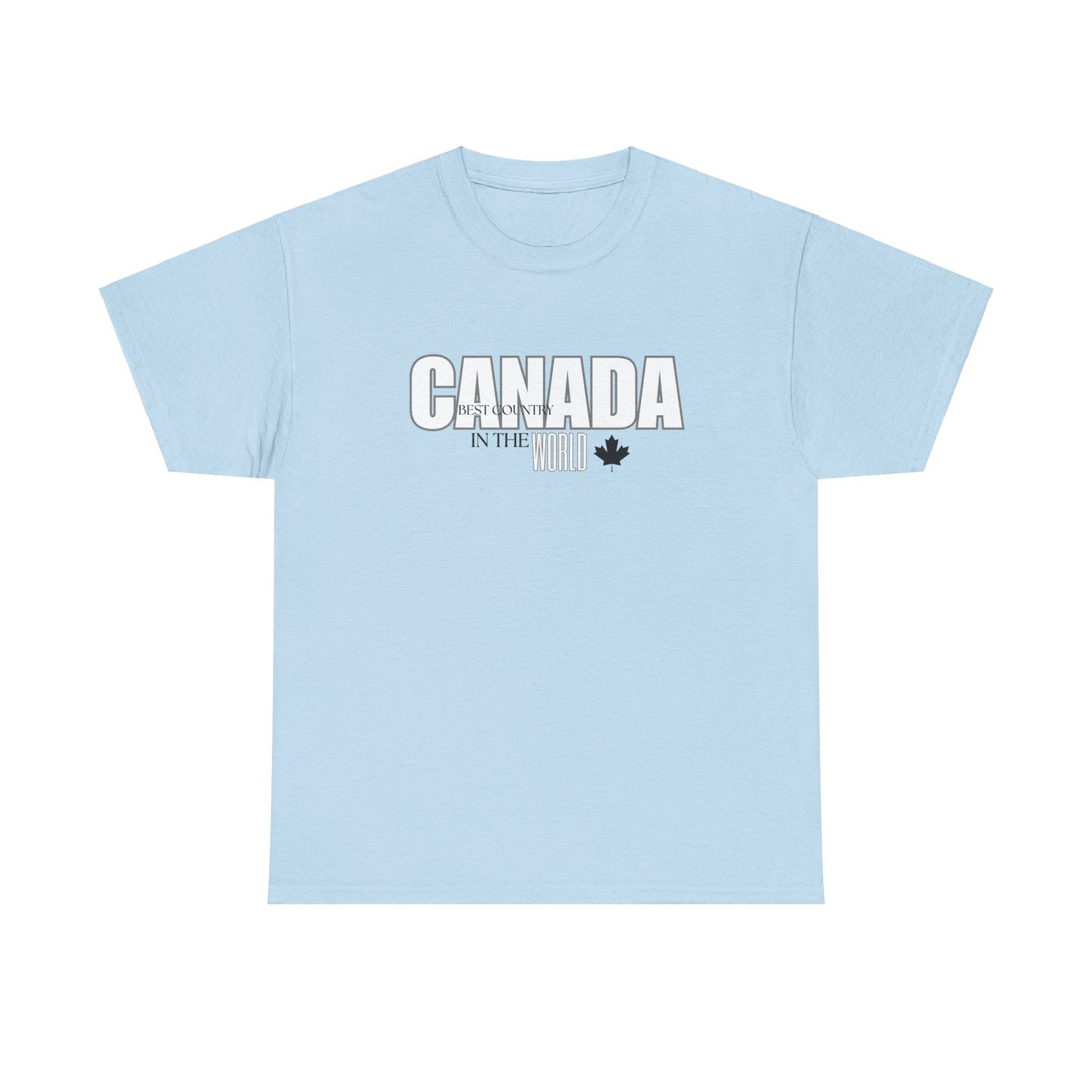 Canada Best Country In The World Unisex Heavy Cotton Tee