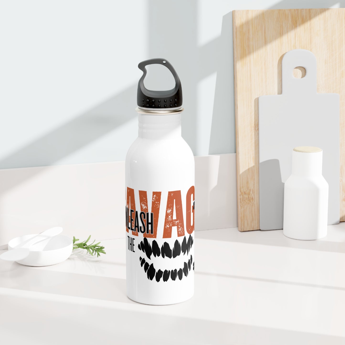 Unleash the Savage / Stainless Steel Water Bottle