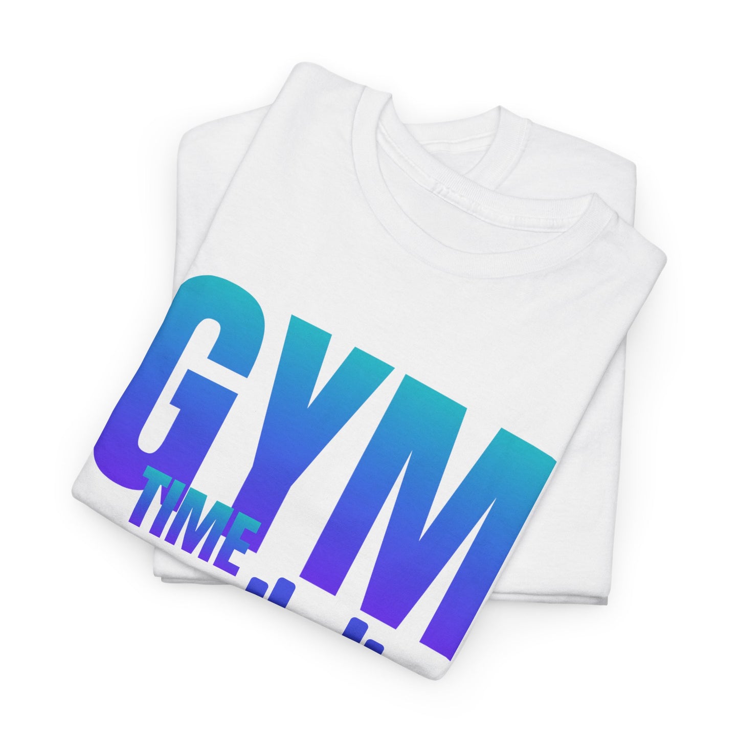 Gym Time / Bodybuilding Unisex Heavy Cotton Tee