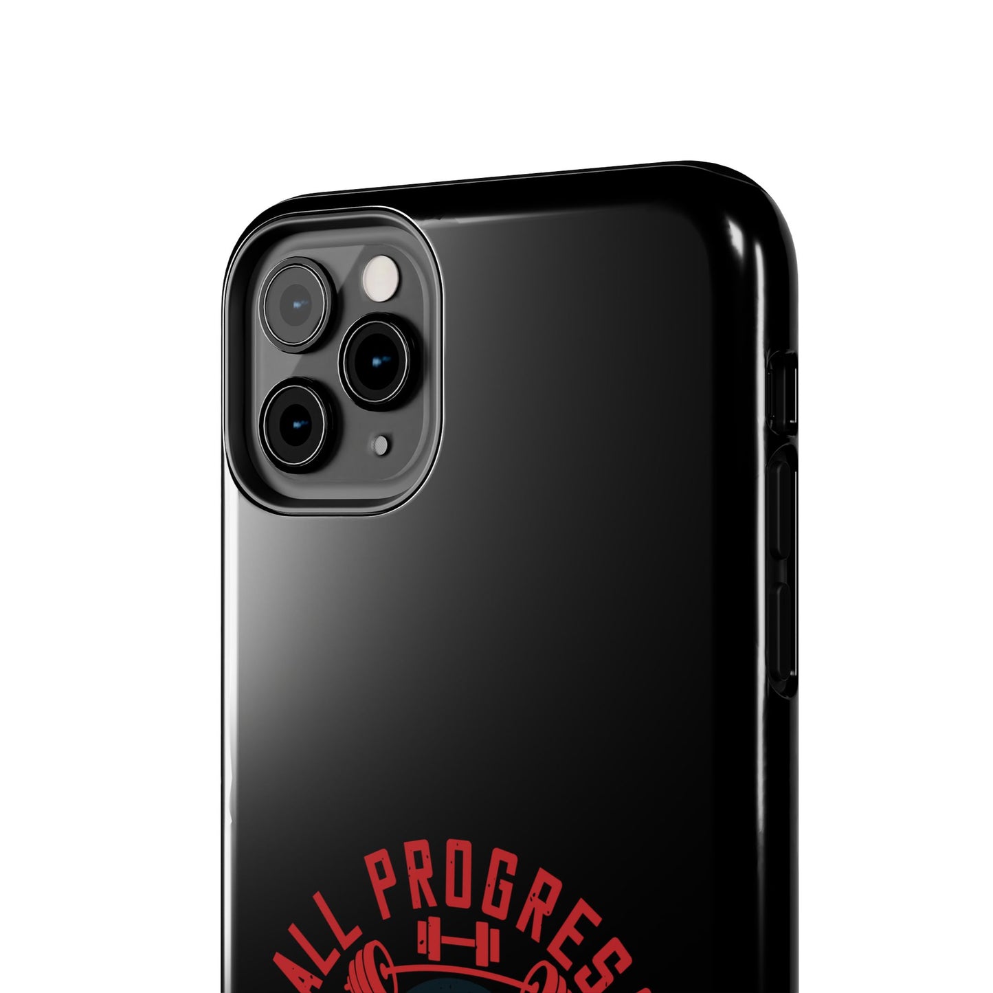 All progress takes place outside the comfort zone / Tough Phone Cases