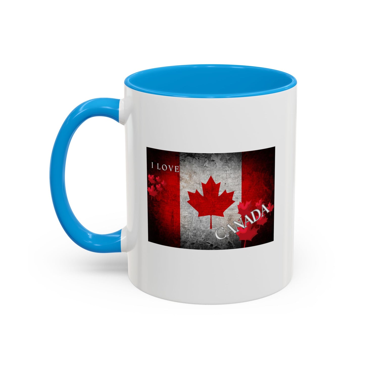 I love Canada / Colorful Mugs (11oz, 15oz)