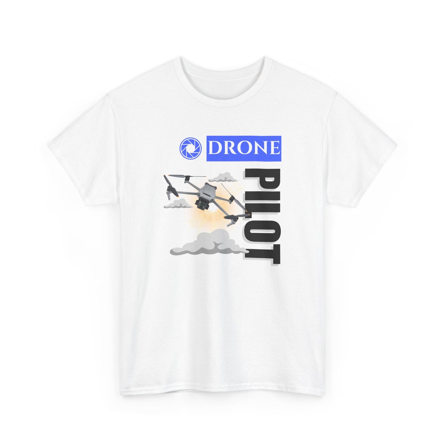 Drone Pilot Unisex Heavy Cotton Tee