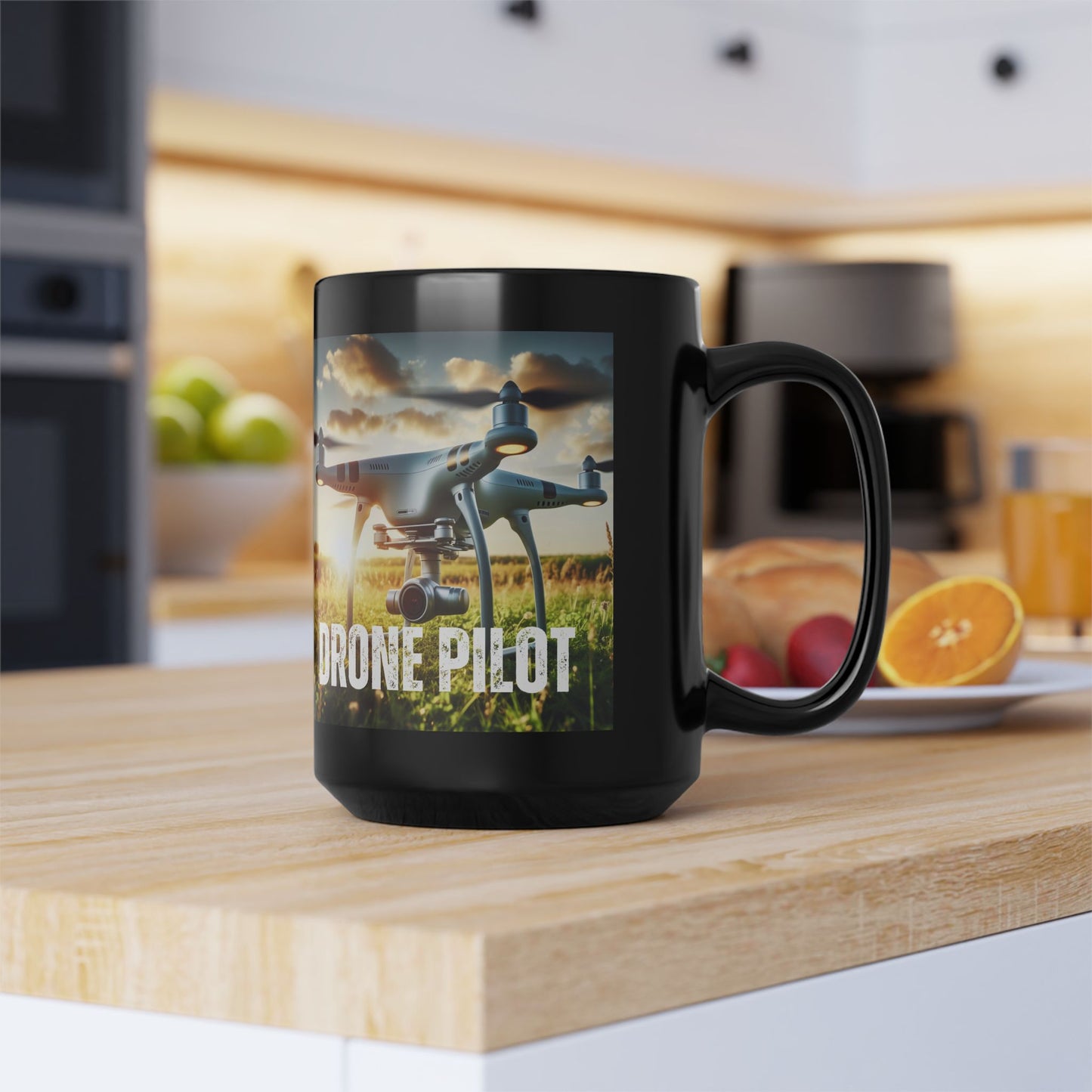 Drone Pilot / Black Mug, 15oz