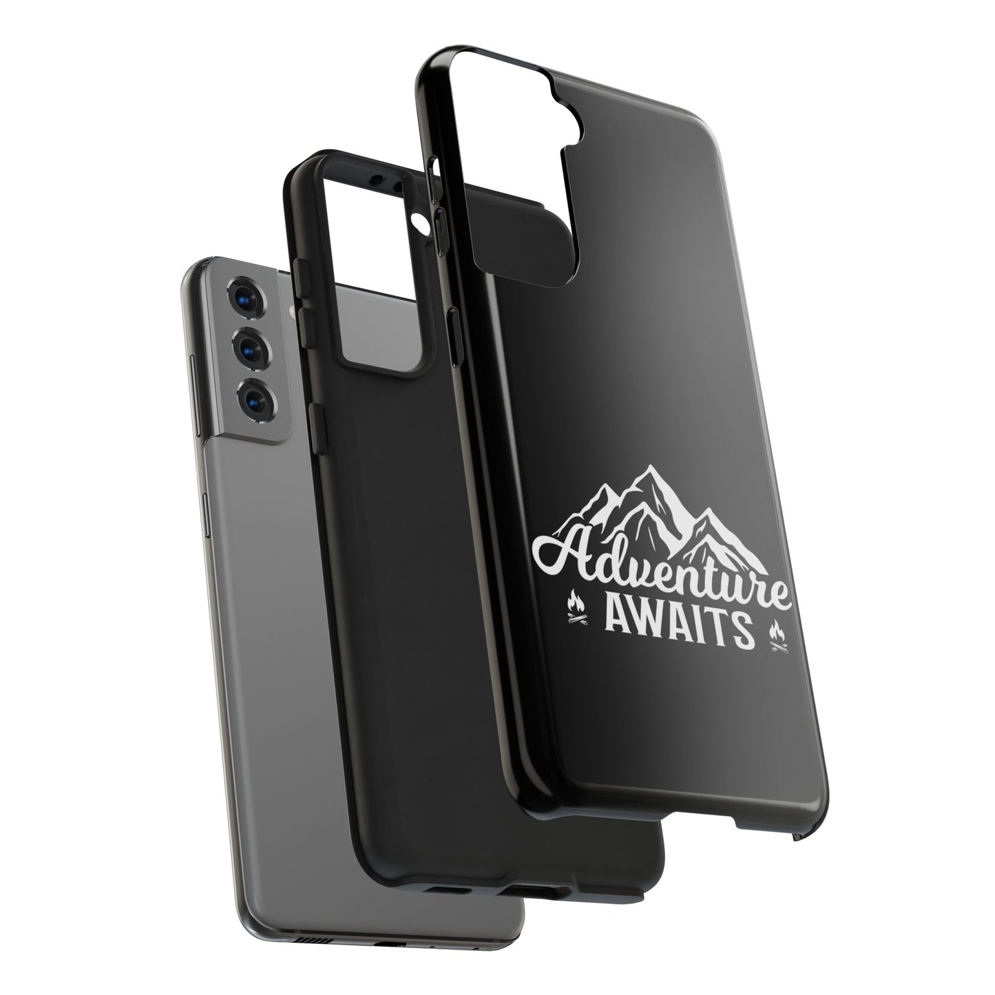 Adventure awaits (Camping)  / Tough Phone Cases