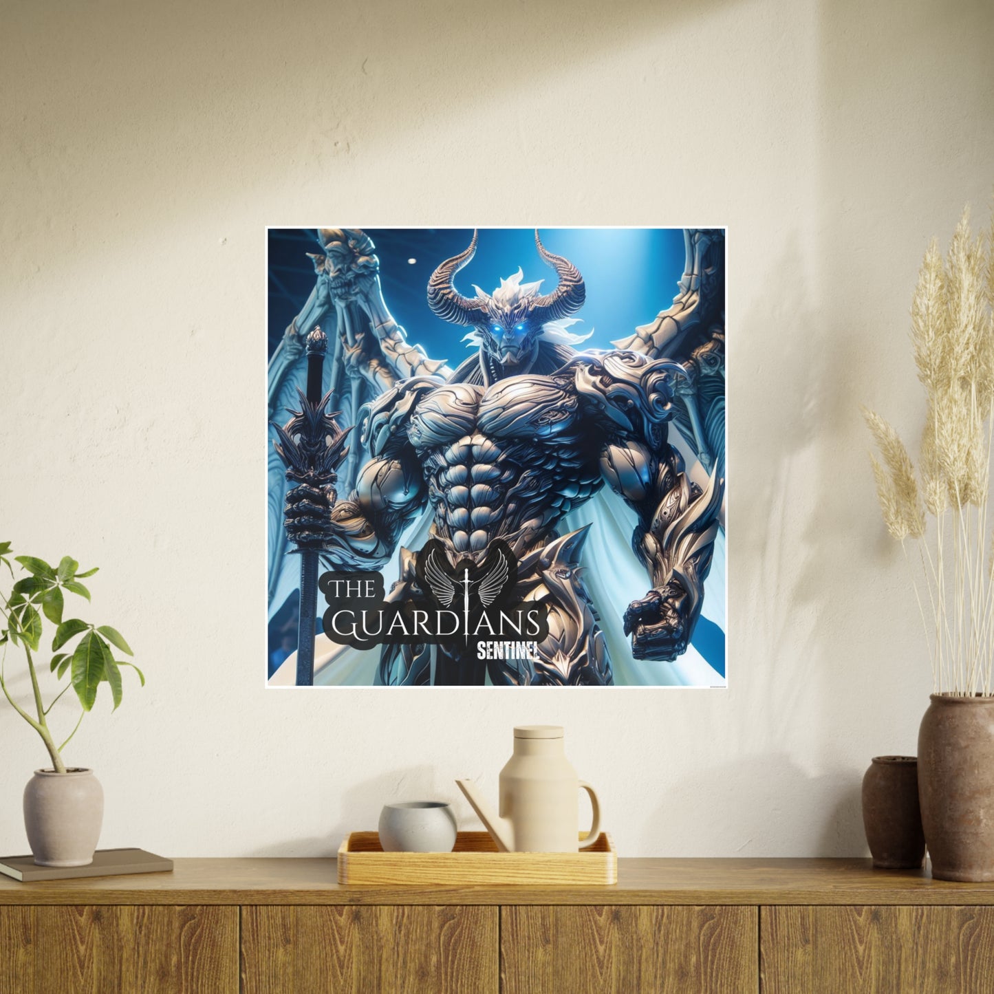 The Guardians Sentinel 12 (AI created) / Photo Art Paper Posters
