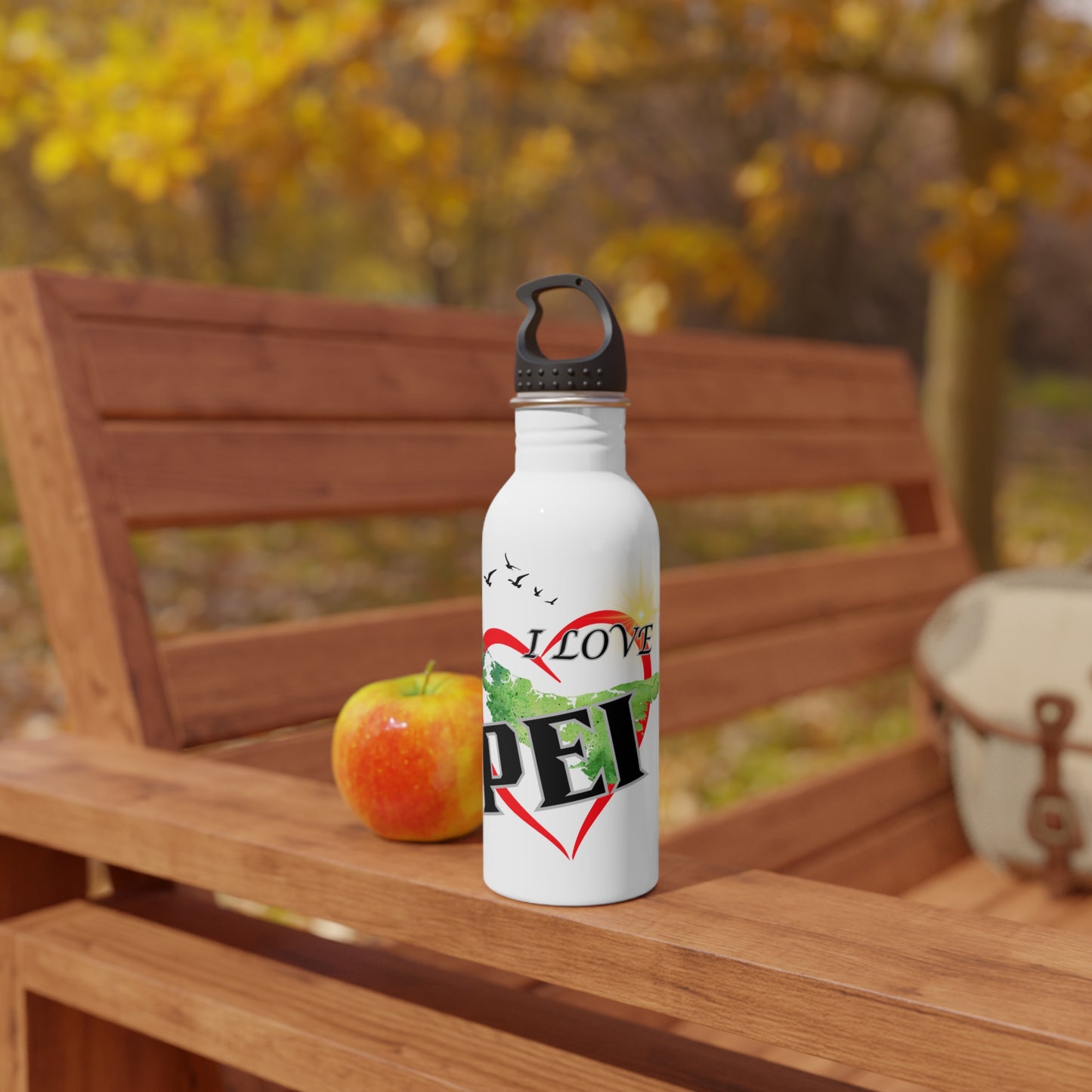 I love PEI / Stainless Steel Water Bottle