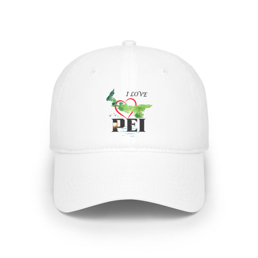I love PEI / Low Profile Baseball Cap