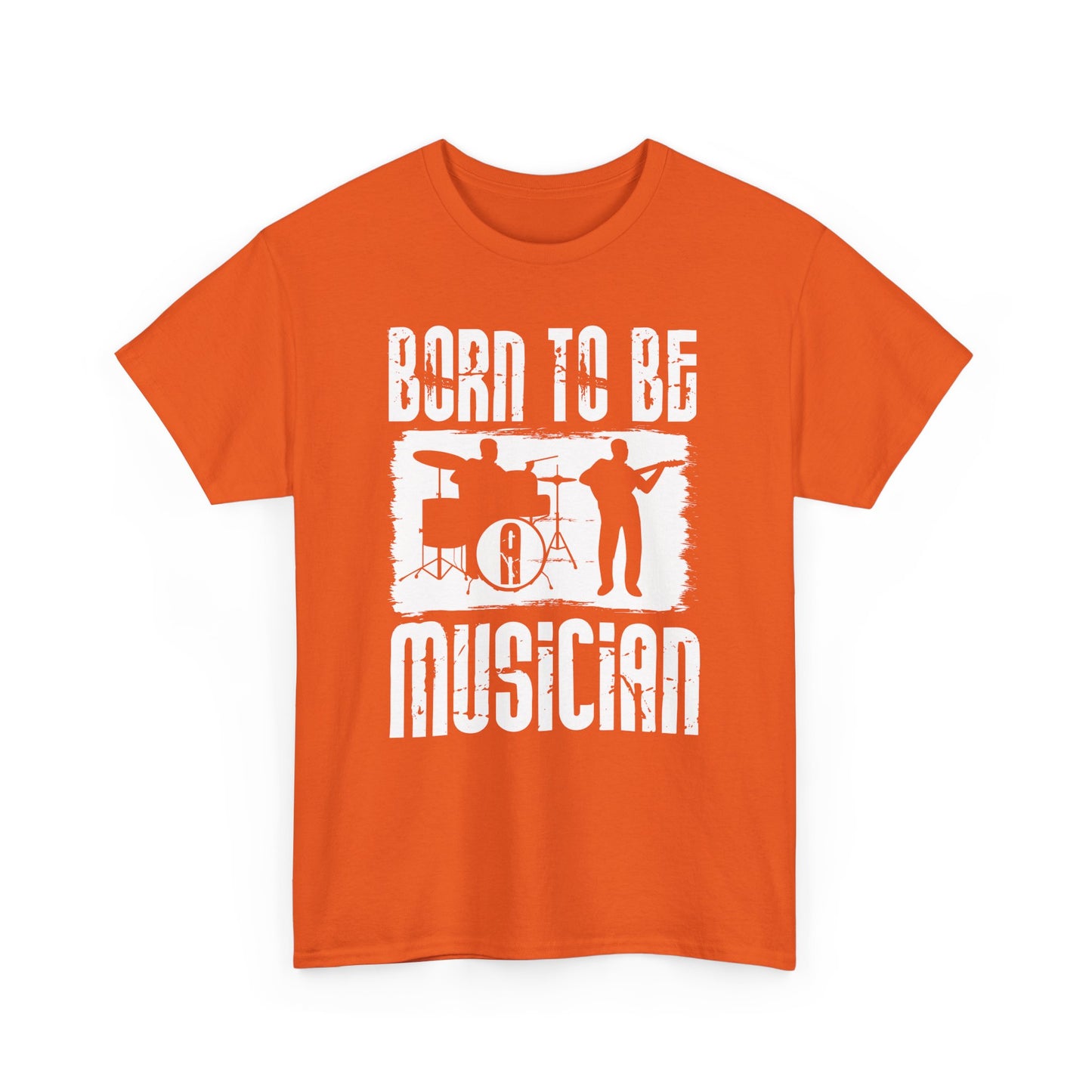 Born to be a Musician Unisex Heavy Cotton Tee