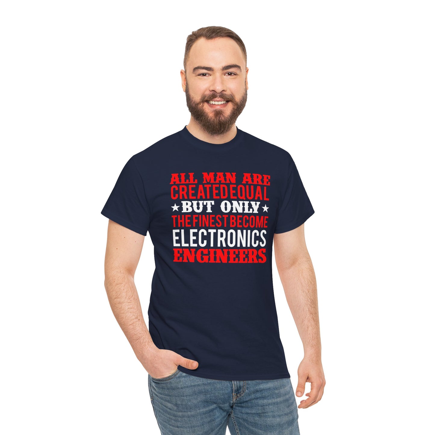 Engineer quote Unisex Heavy Cotton Tee