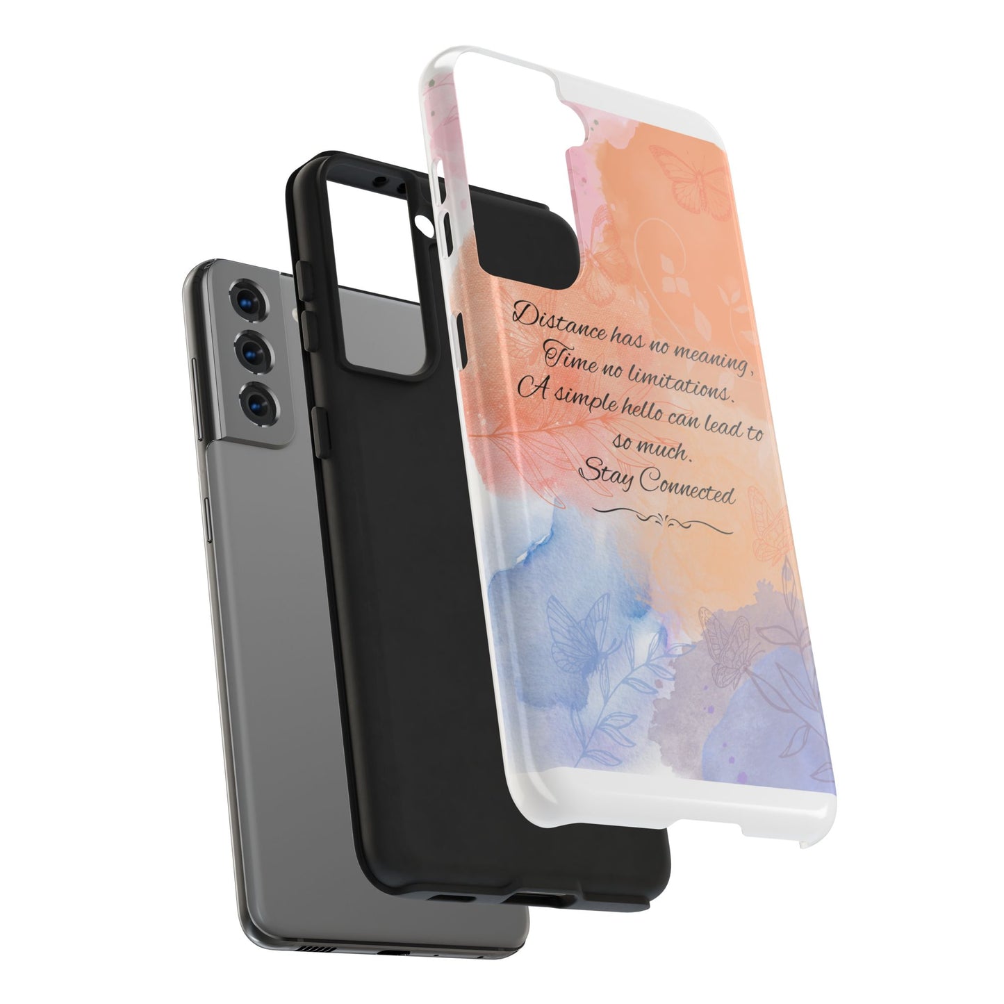 Stay Connected / Tough Phone Cases