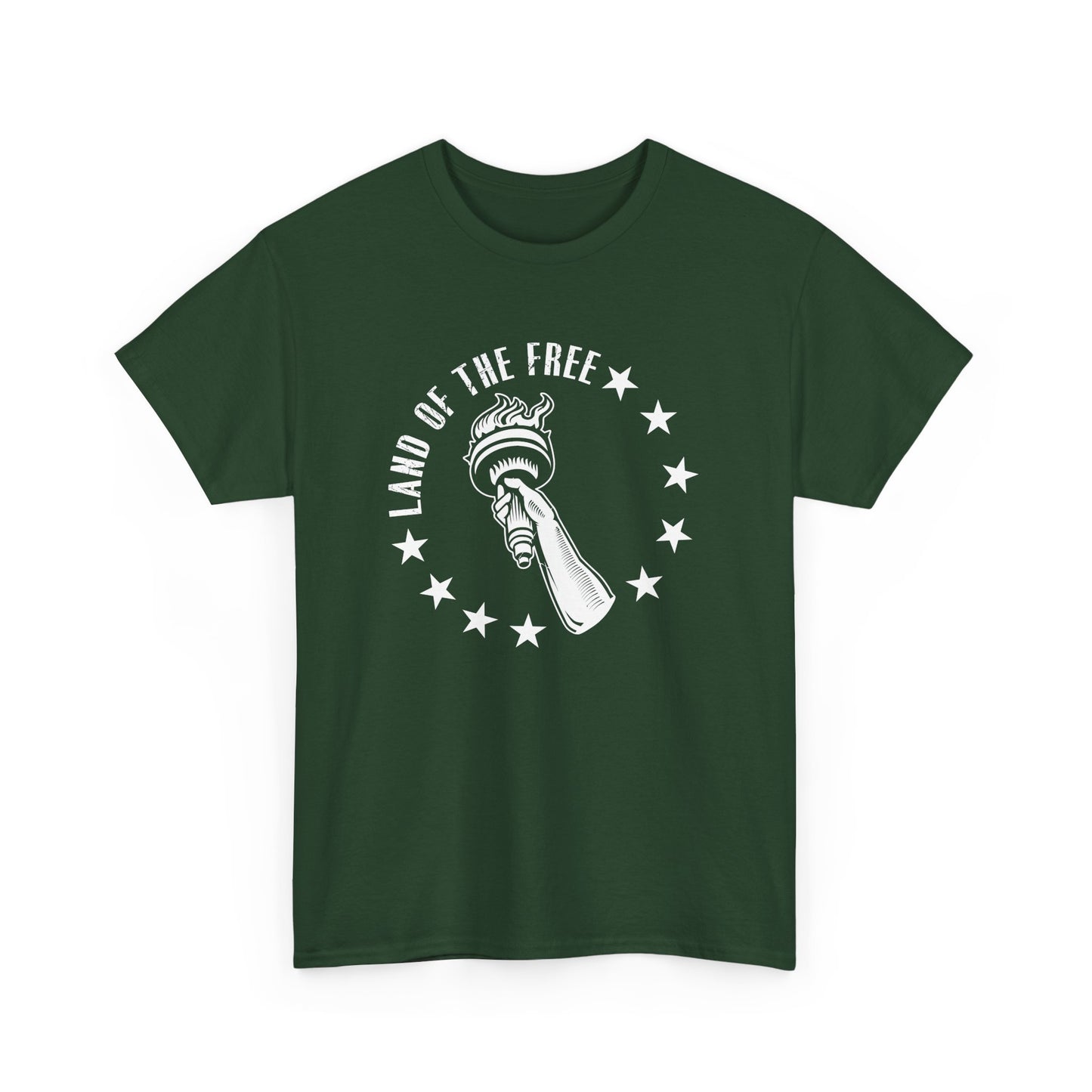 Land of the Free Unisex Heavy Cotton Tee