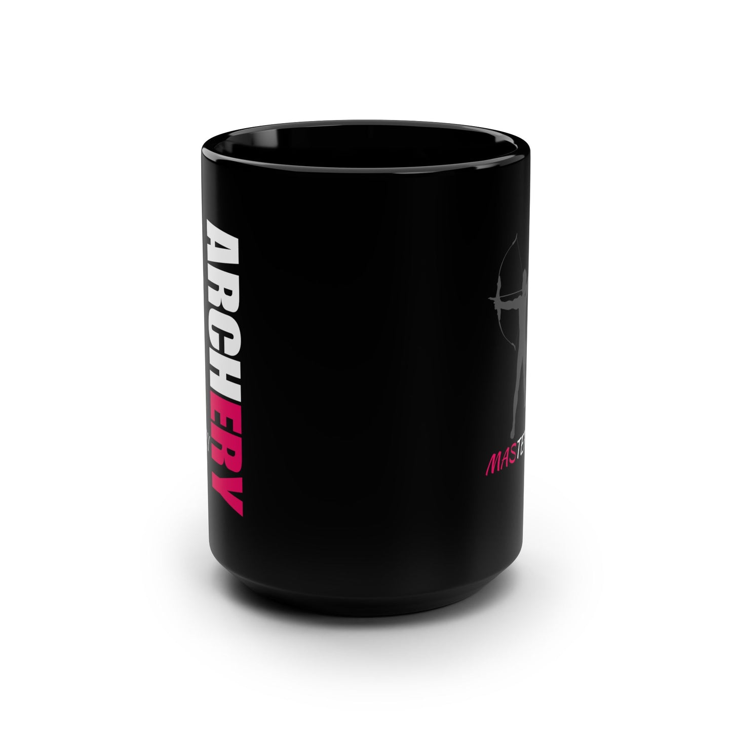 Archery Mastery / Black Mug, 15oz