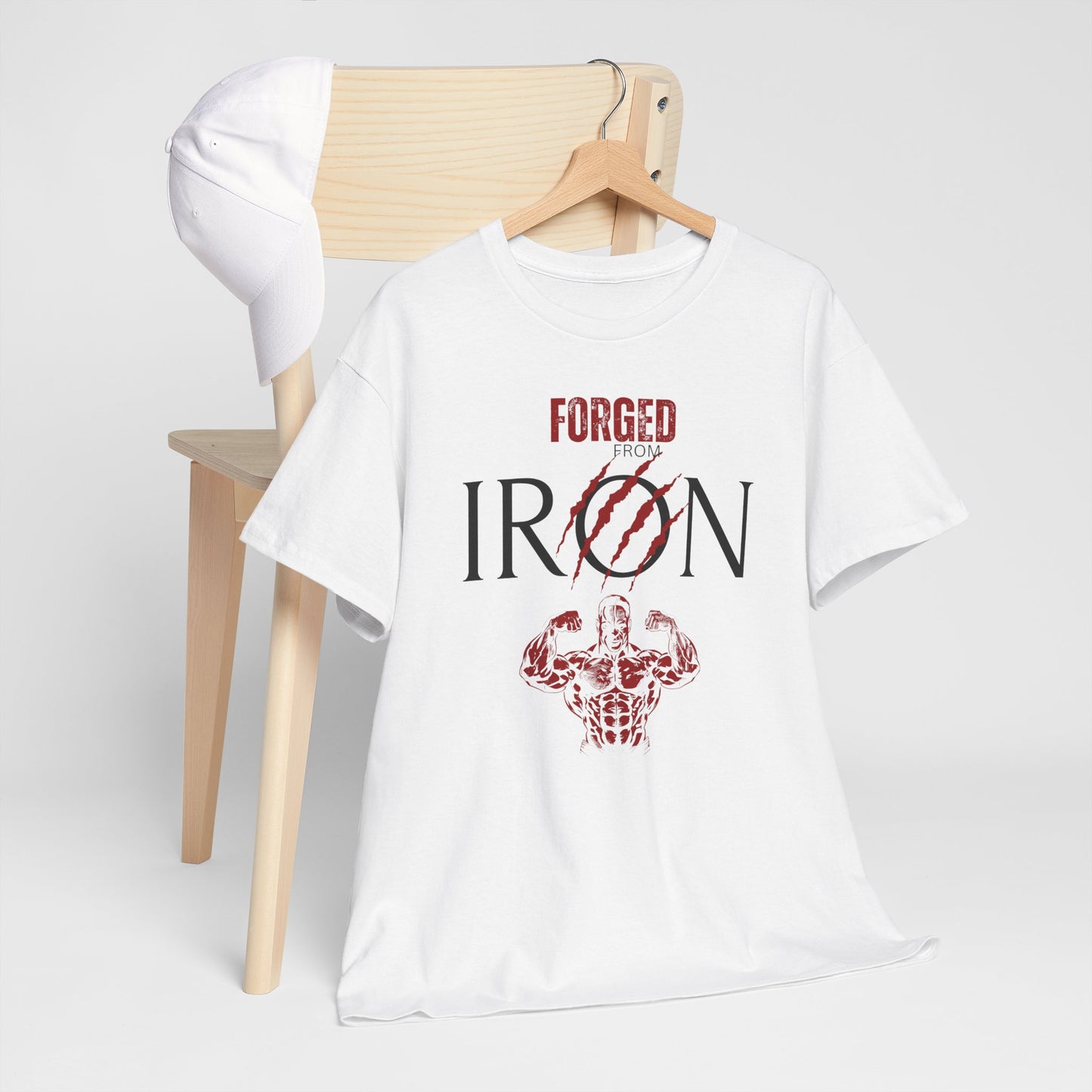 Forged from IRON Unisex Heavy Cotton Tee