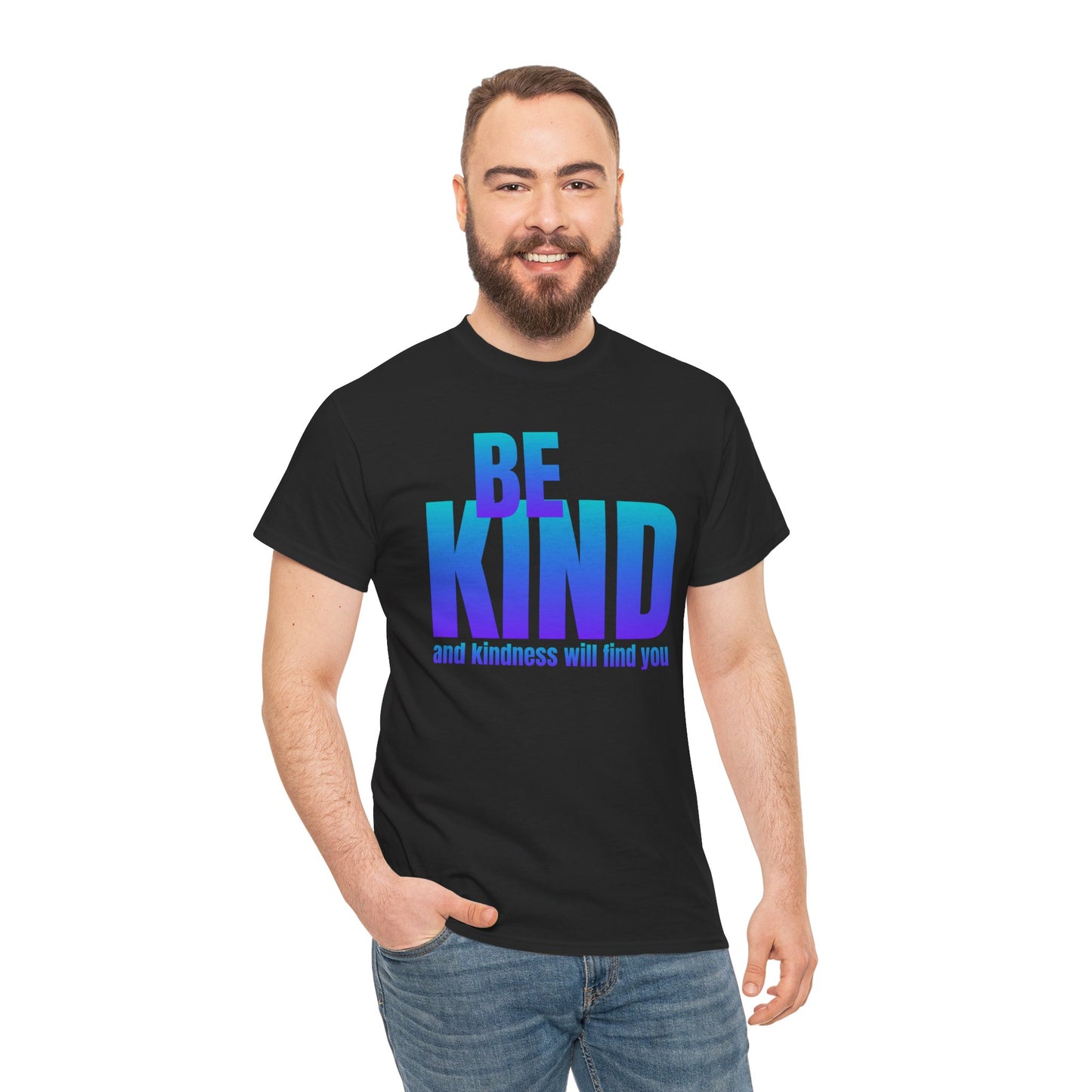 Be kind quote Unisex Heavy Cotton Tee