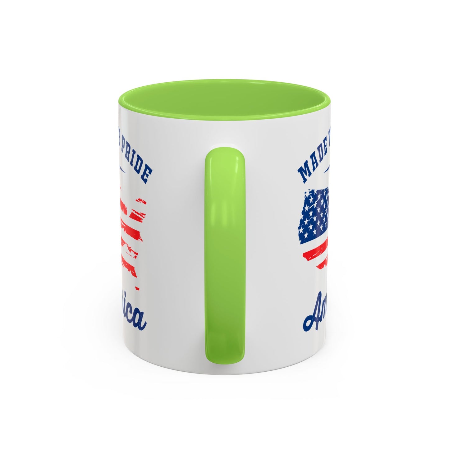 Made with pride in America / Colorful Mugs (11oz, 15oz)