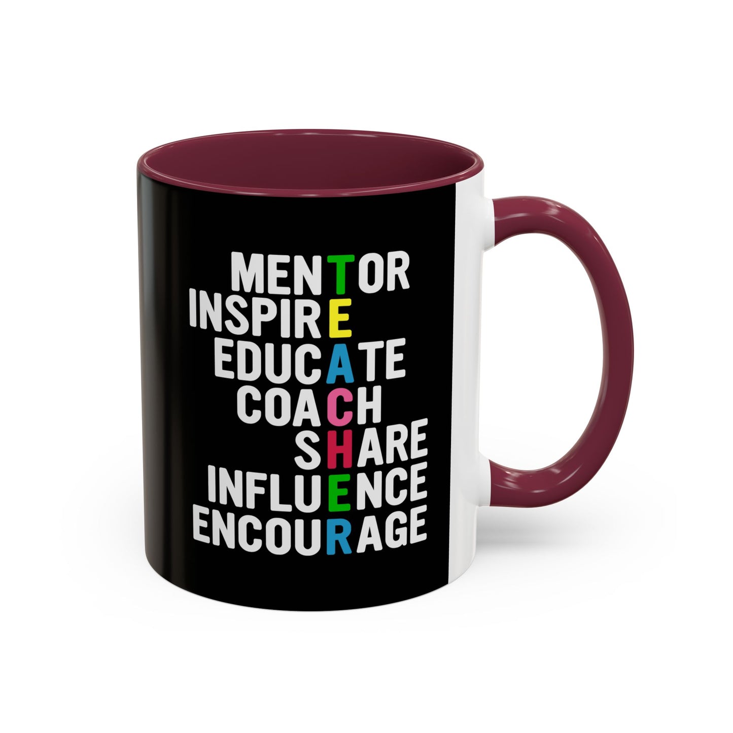 Teacher Traits / Colorful Mugs (11oz, 15oz)