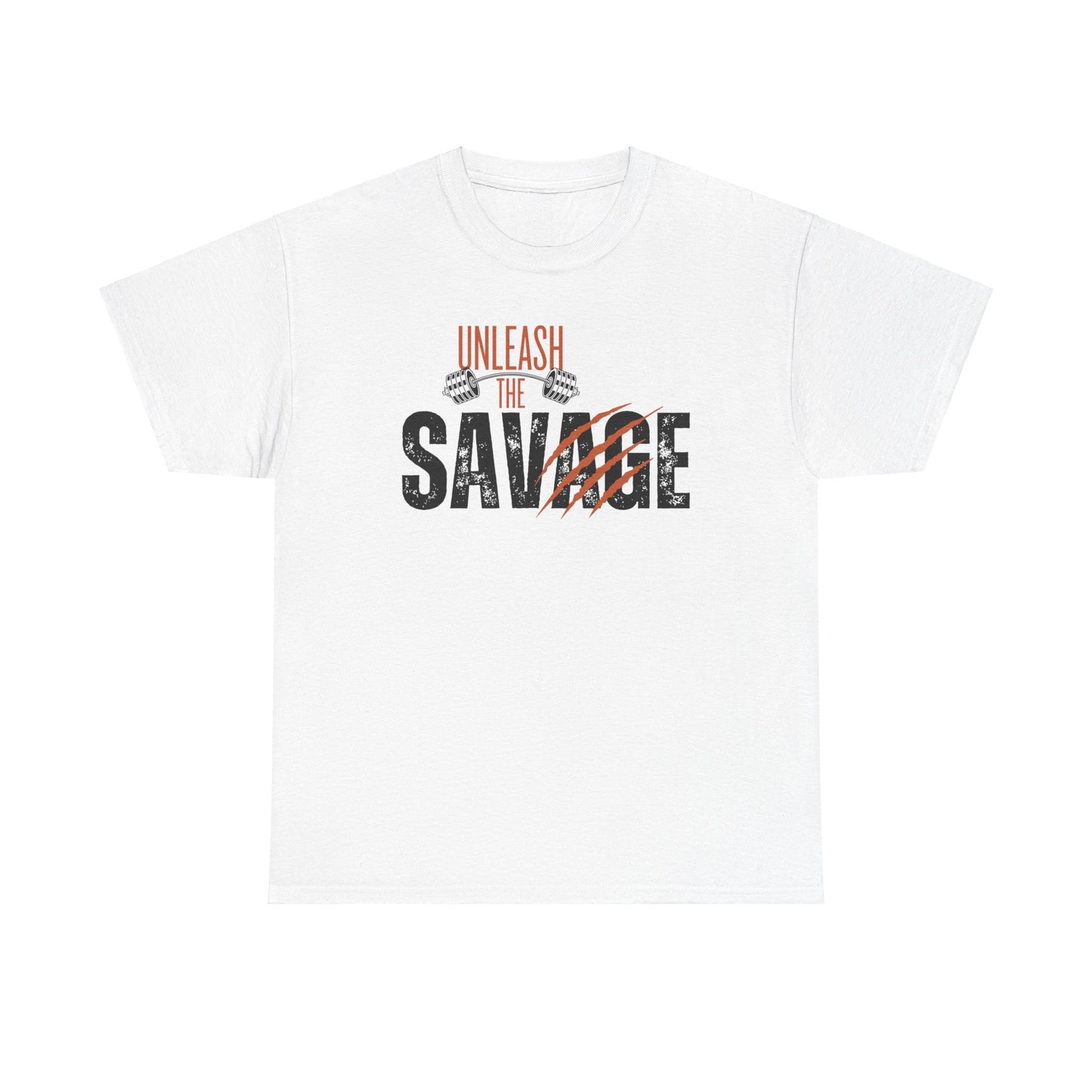 Unleash the Savage Unisex Heavy Cotton Tee