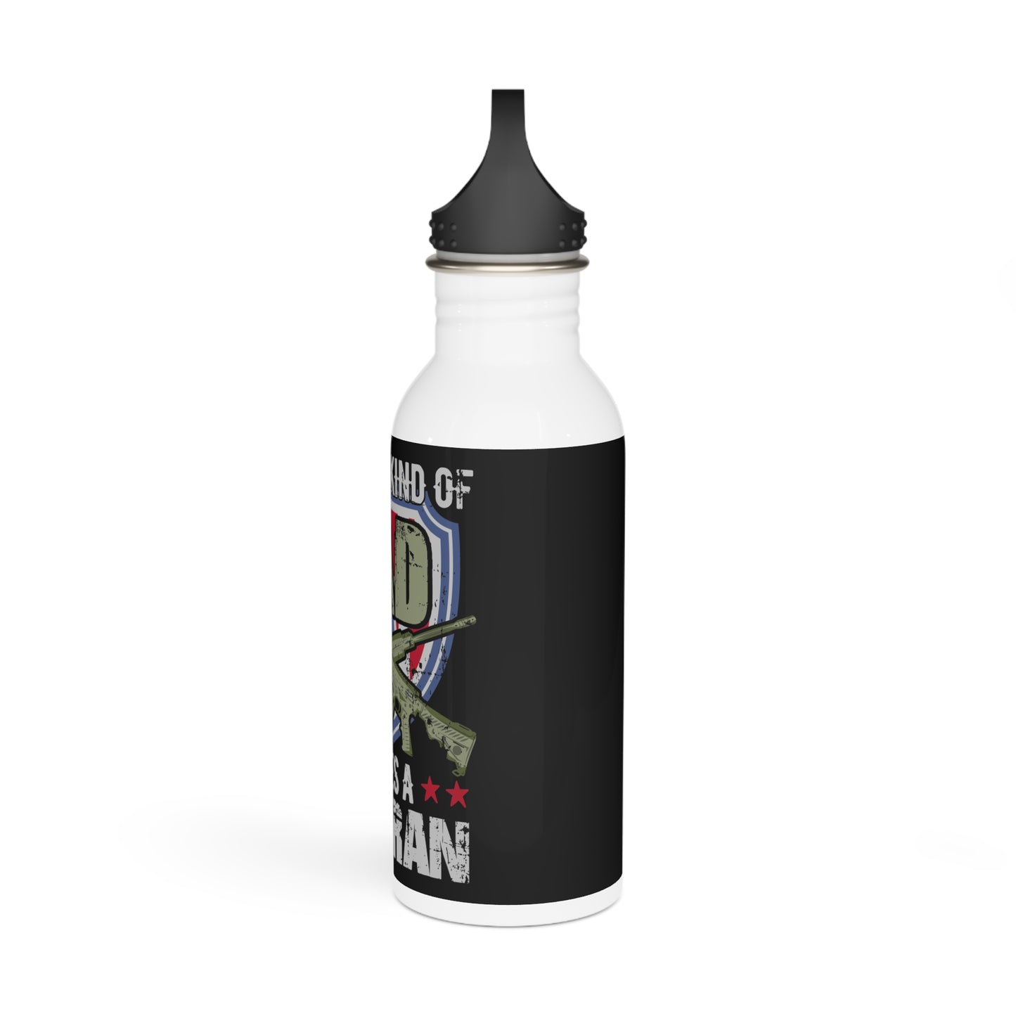 Veteran quote / Stainless Steel Water Bottle