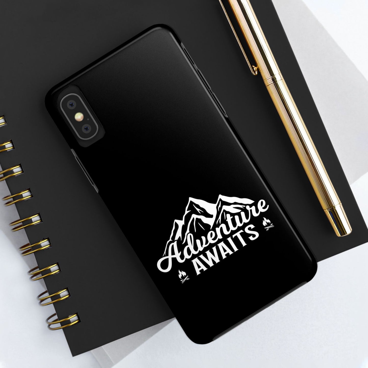 Adventure awaits (Camping)  / Tough Phone Cases