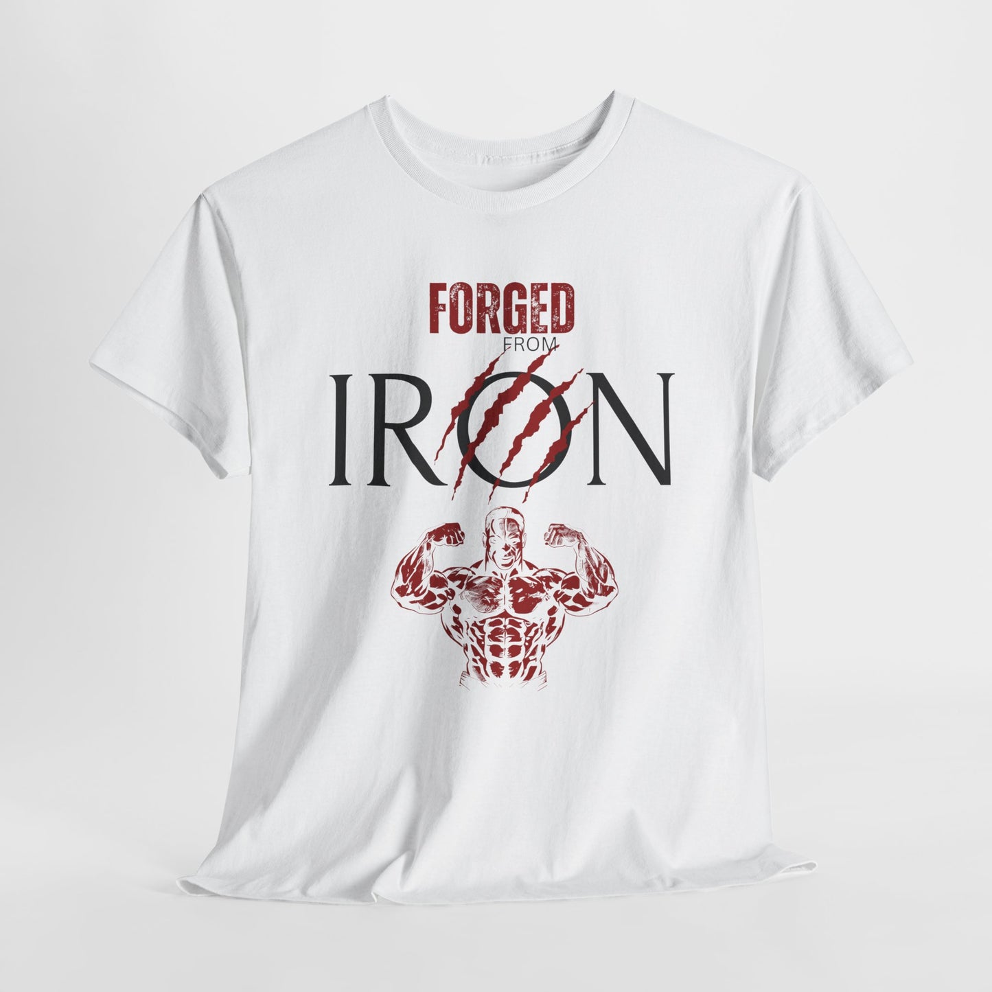 Forged from IRON Unisex Heavy Cotton Tee