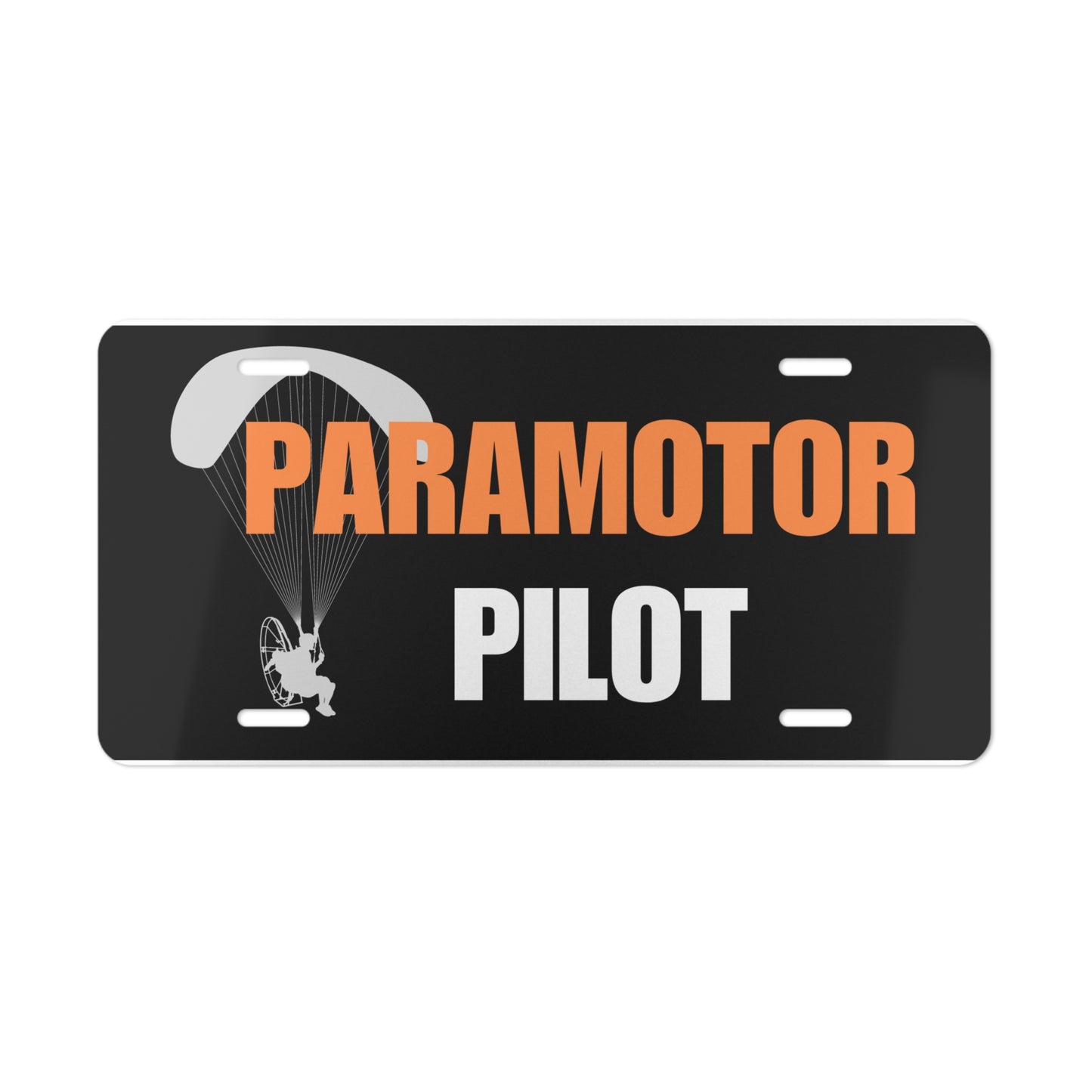 Paramotor Pilot / Vanity Plate