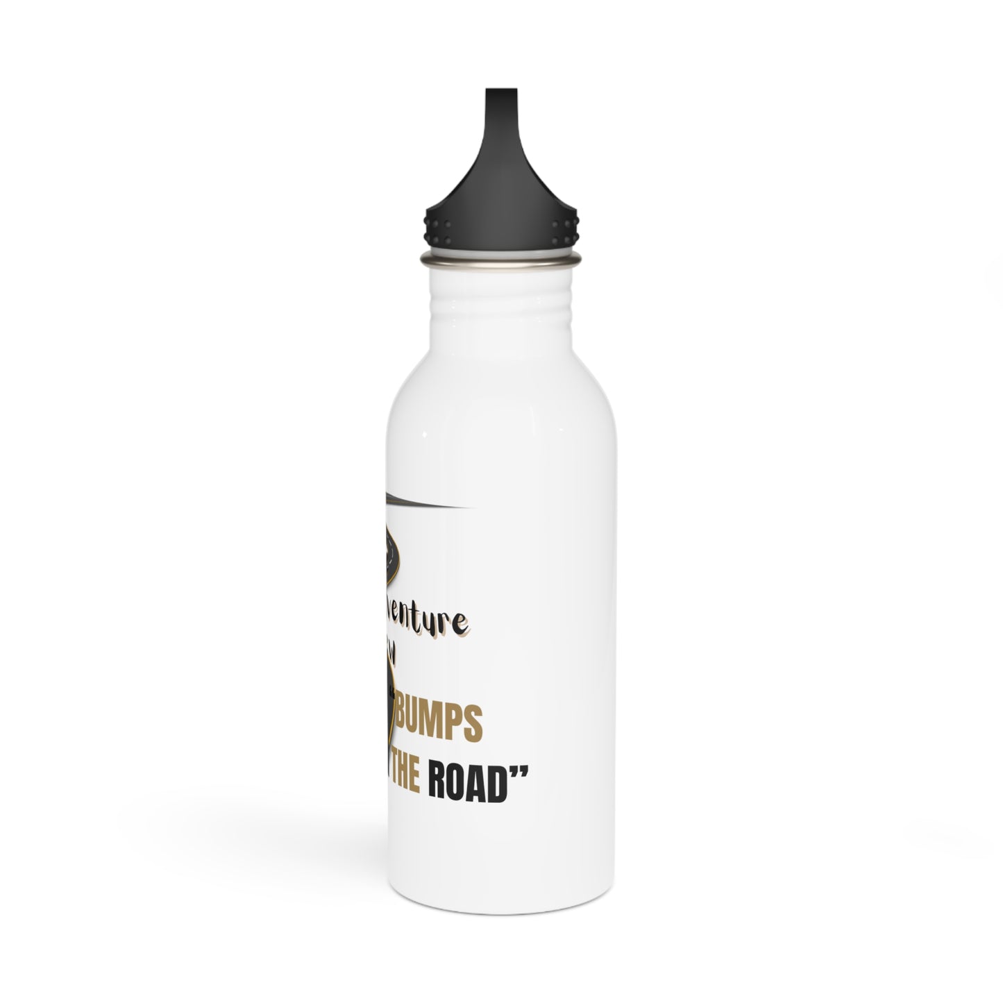 Adventure Quote / Stainless Steel Water Bottle