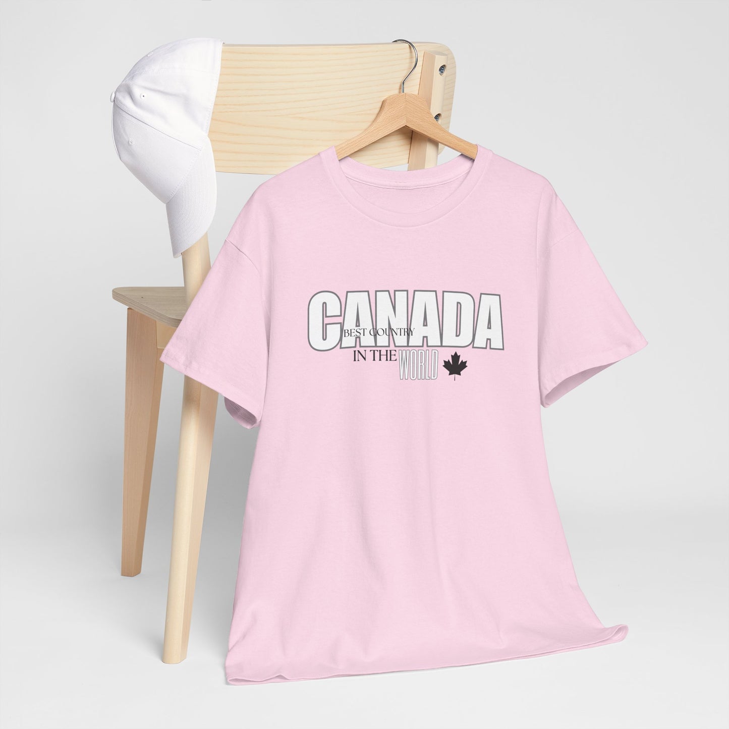 Canada Best Country In The World Unisex Heavy Cotton Tee