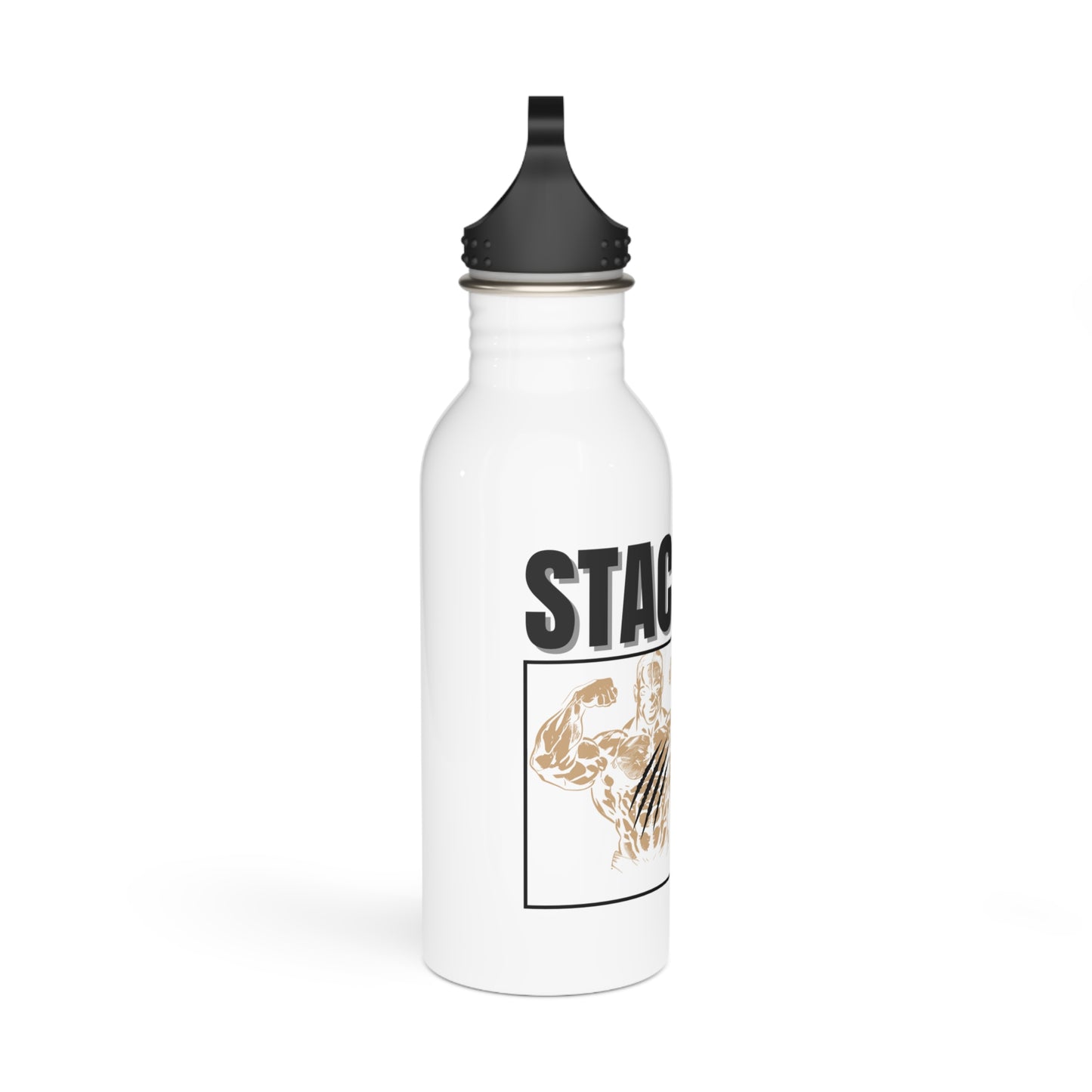 Stack Em Up / Stainless Steel Water Bottle