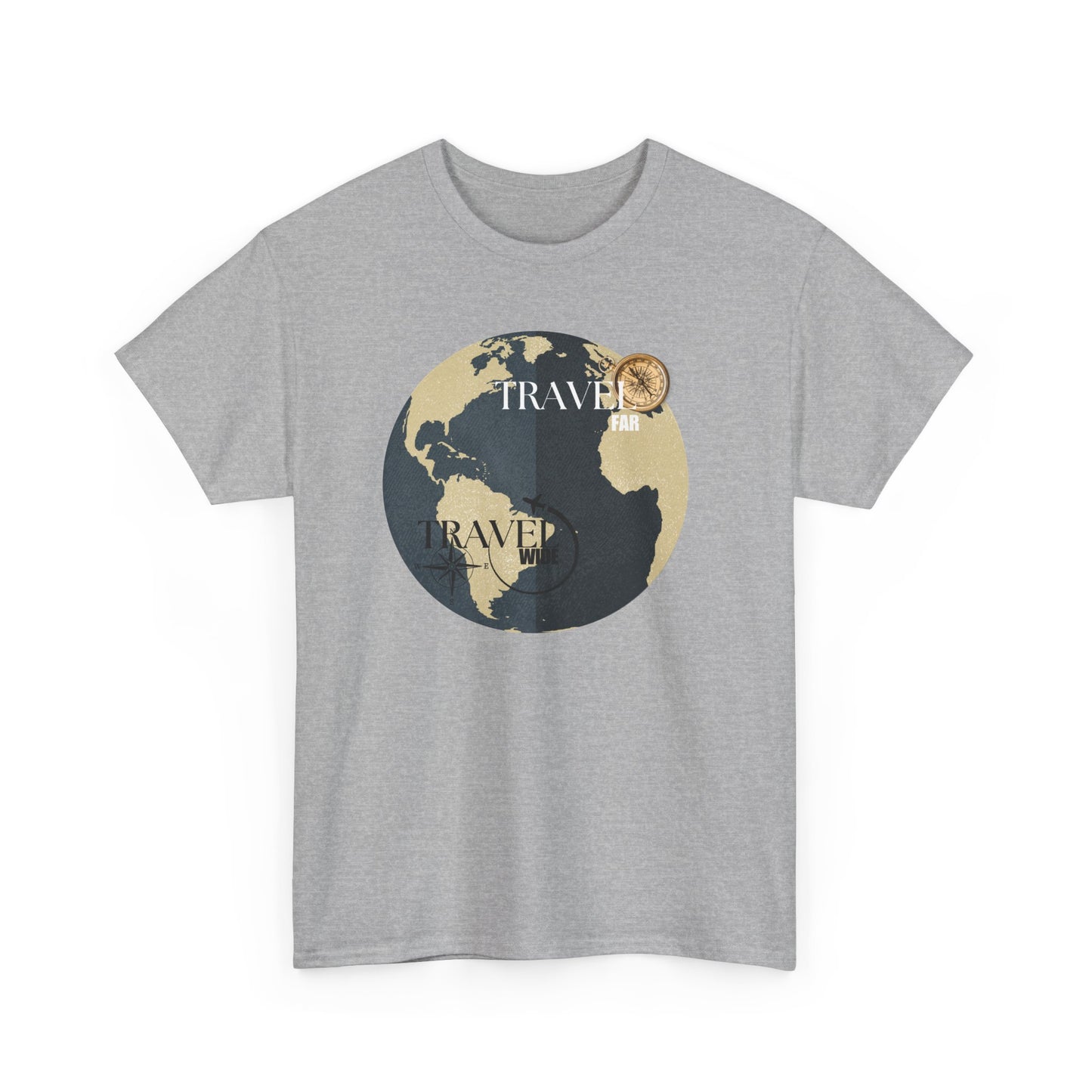 Travel Unisex Heavy Cotton Tee