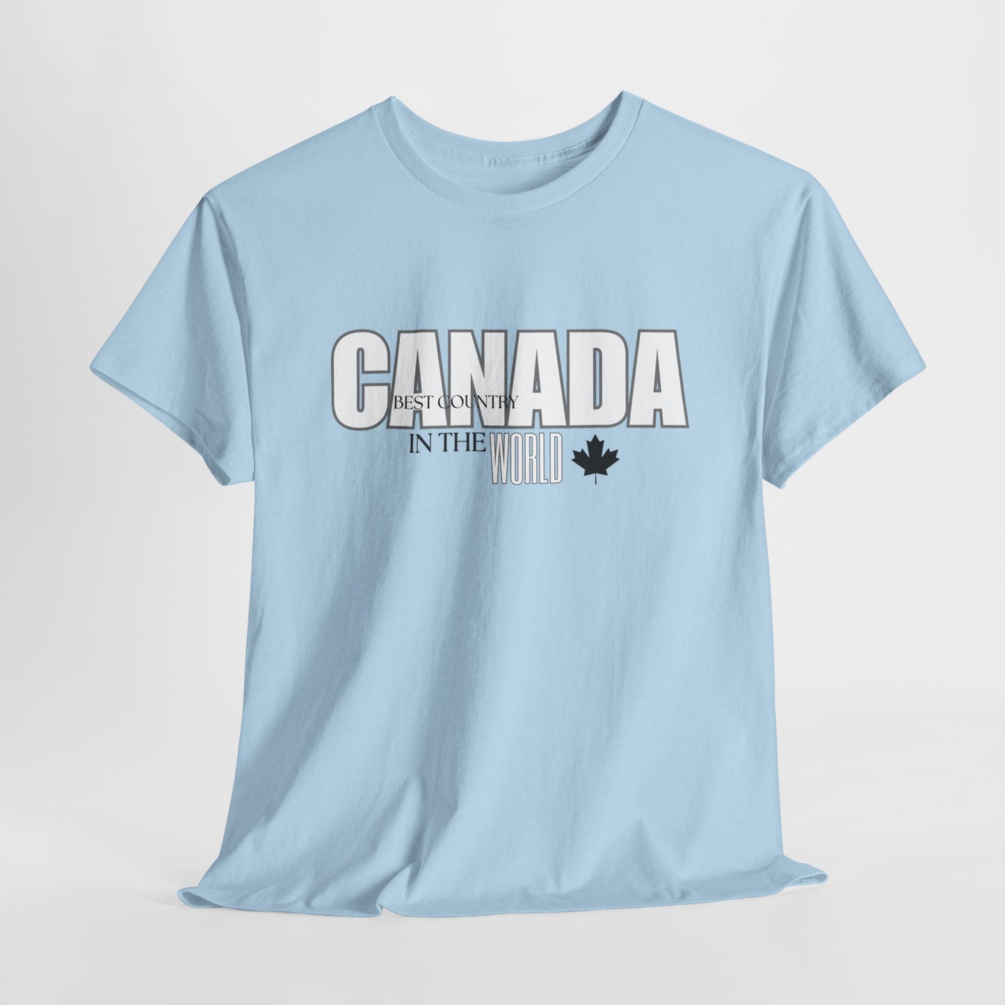 Canada Best Country In The World Unisex Heavy Cotton Tee