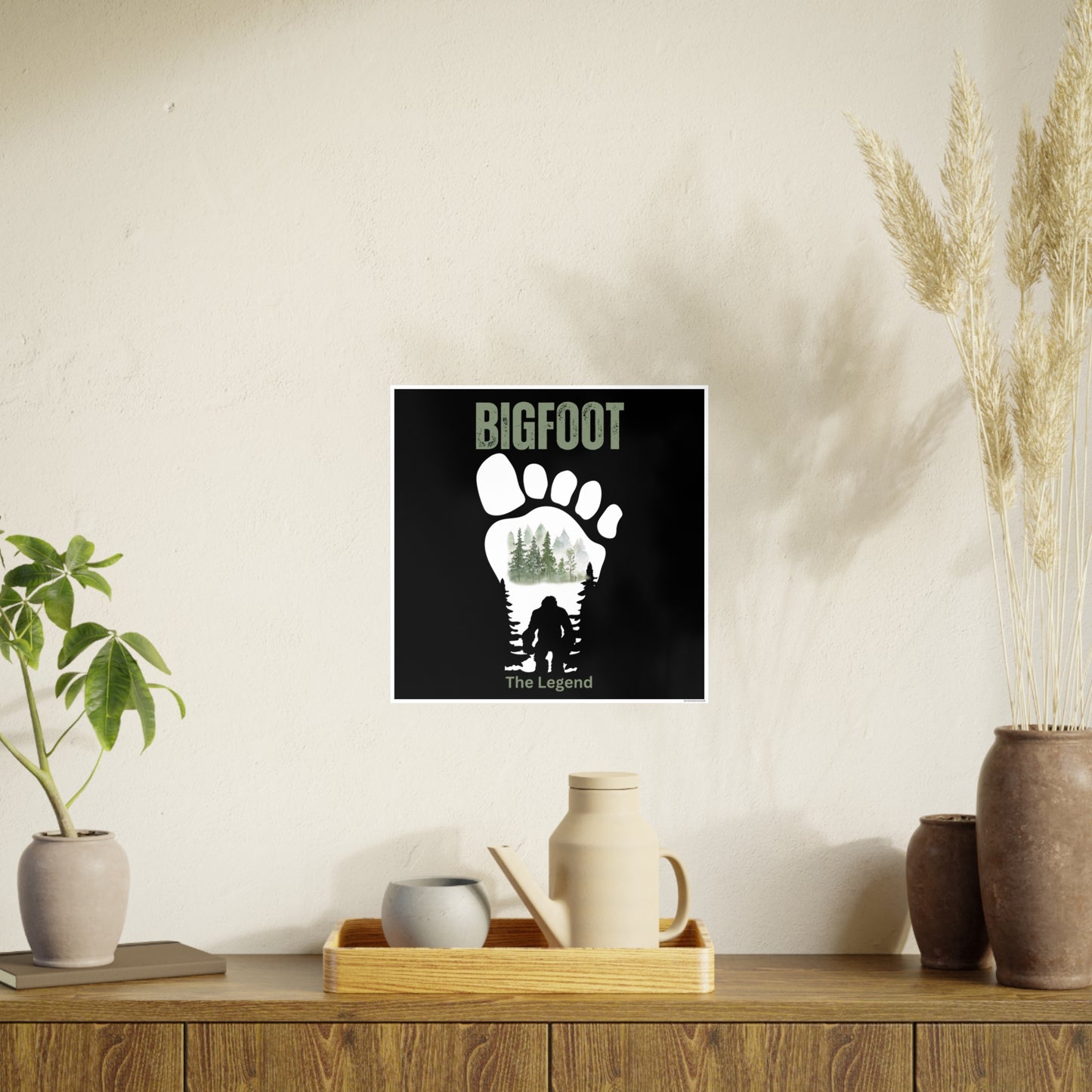 BIGFOOT The Legend / Photo Art Paper Posters