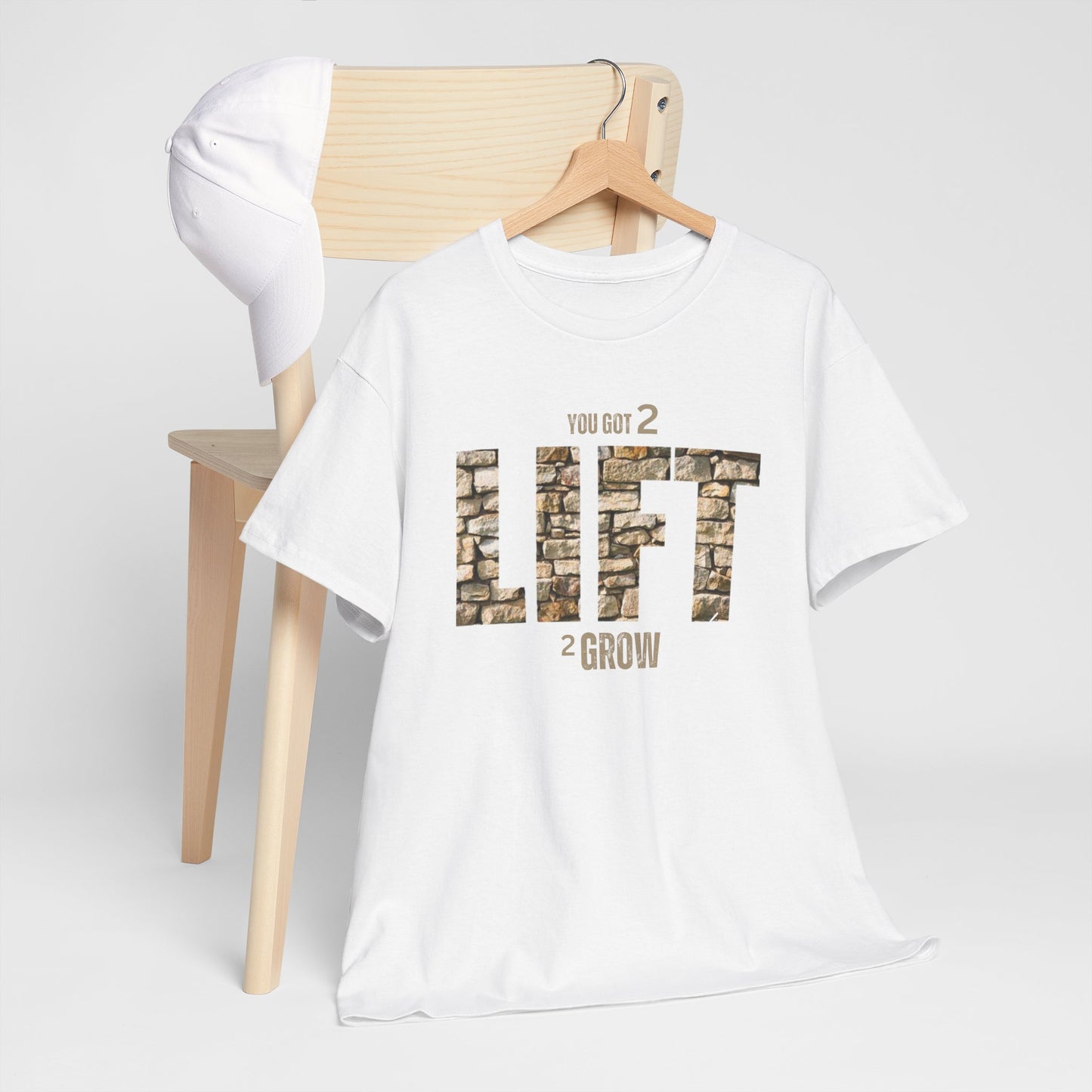 You have 2 LIFT 2 grow Unisex Heavy Cotton Tee