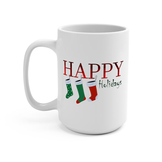 Happy Holidays / Mug 15oz white