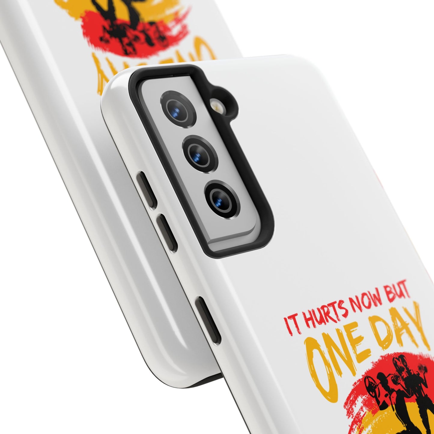 It hurts now but 1 day it will be your warm up / Tough Phone Cases