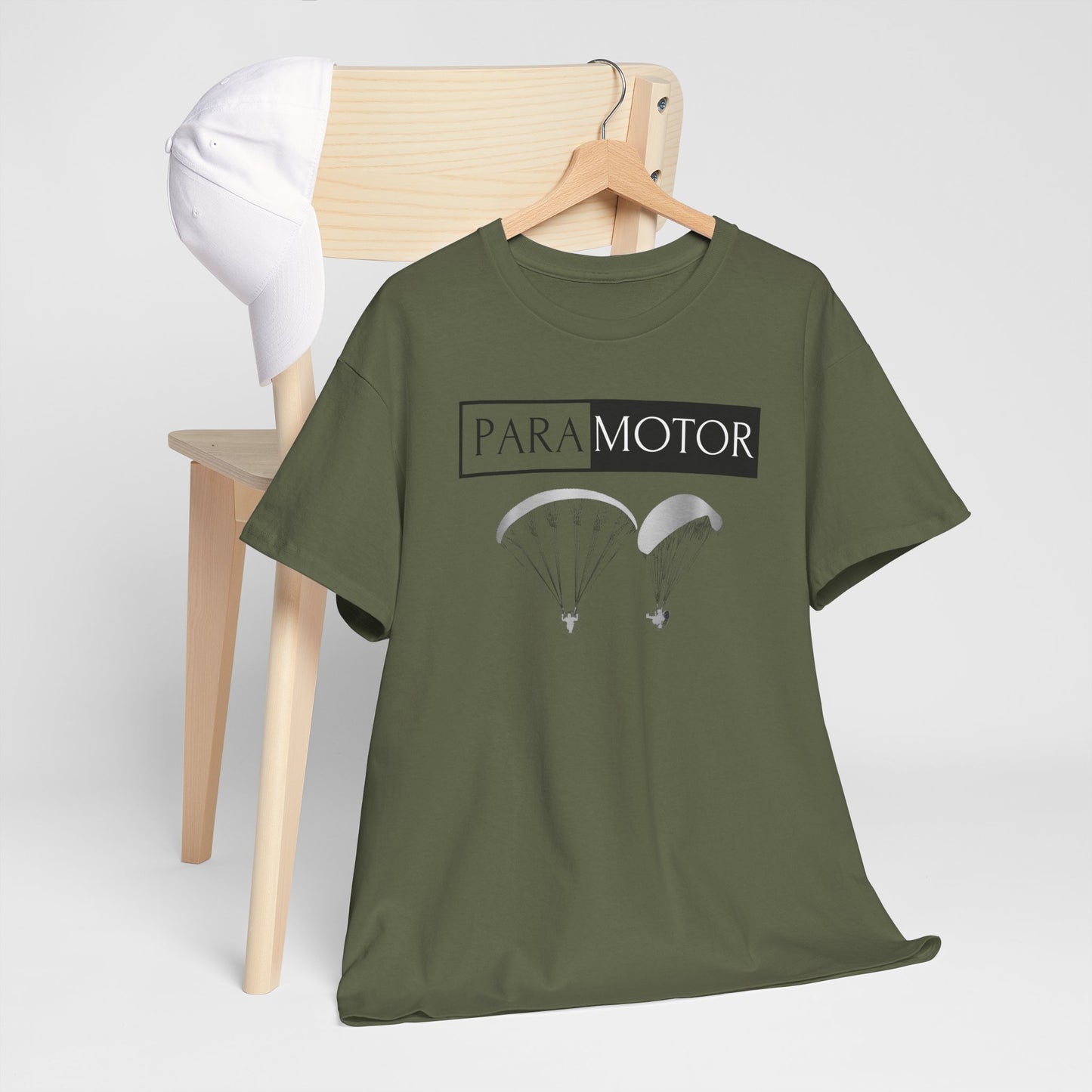 Paramotor Unisex Heavy Cotton Tee