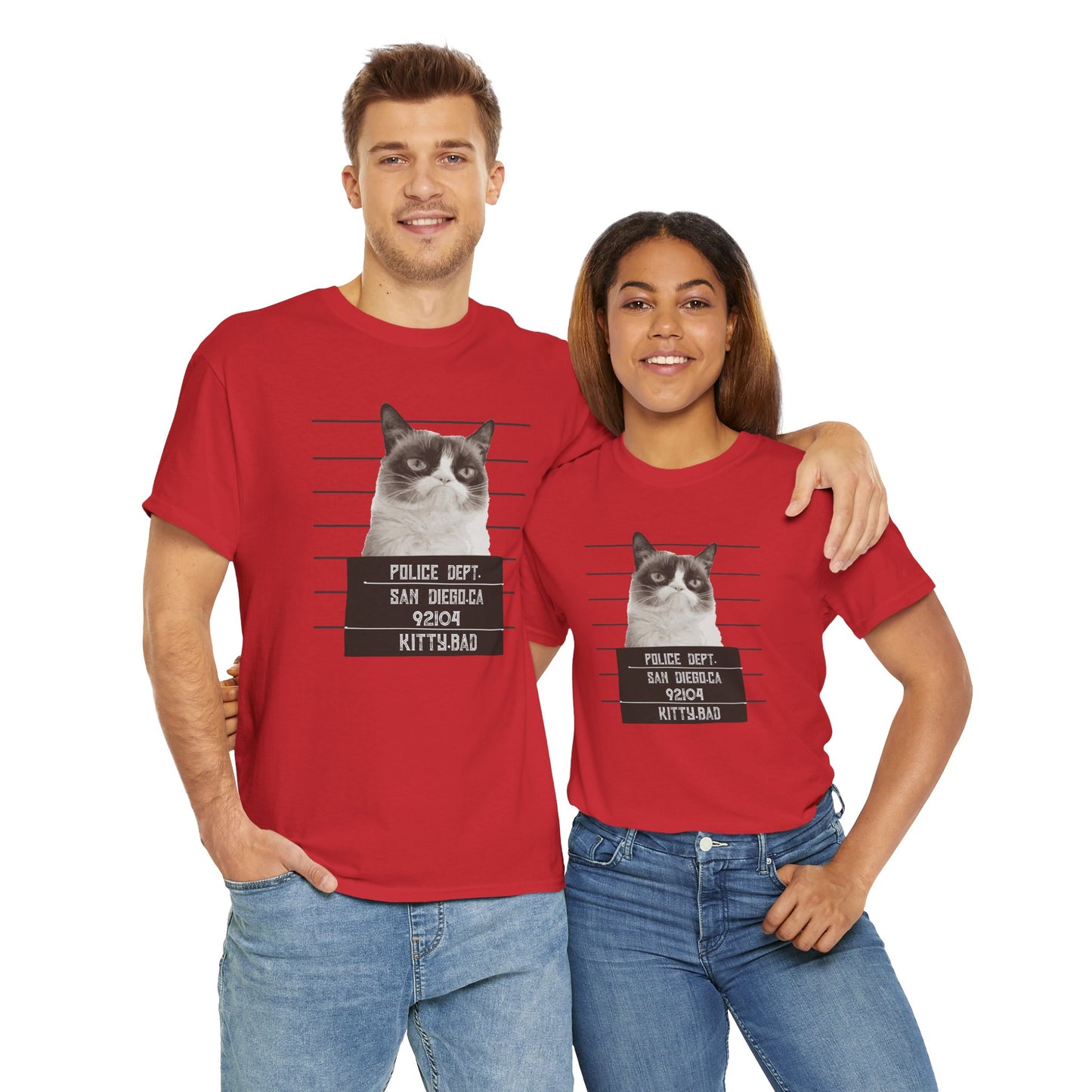 Bad Kitty Unisex Heavy Cotton Tee