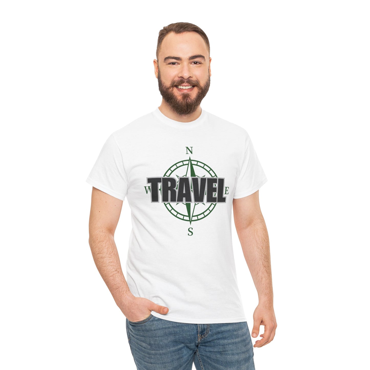 Travel Unisex Heavy Cotton Tee