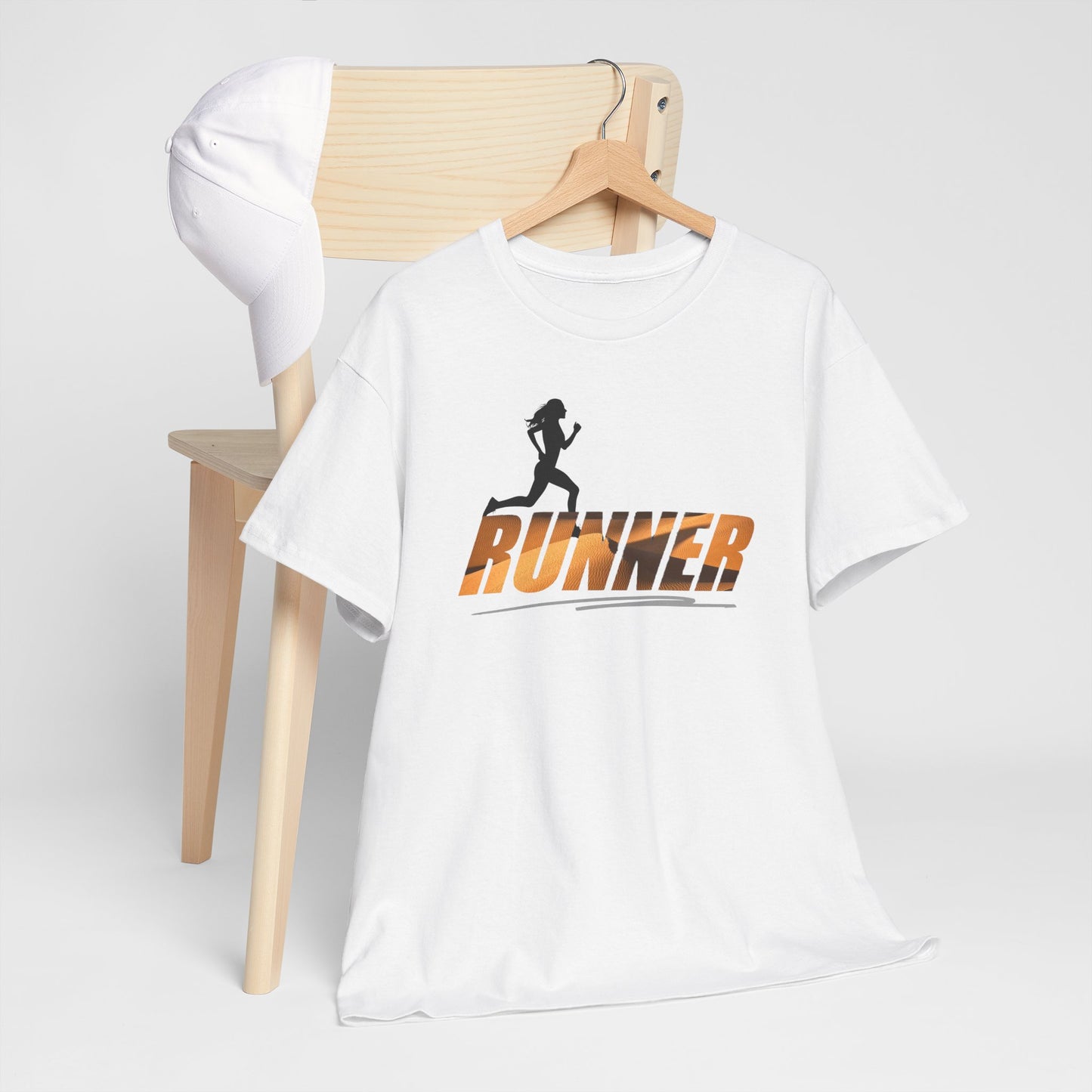 I am a Runner Unisex Heavy Cotton Tee