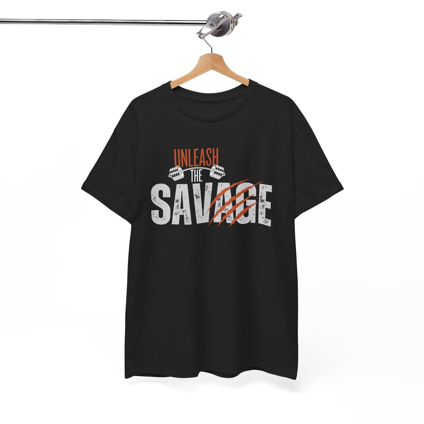 Unleash the Savage Unisex Heavy Cotton Tee