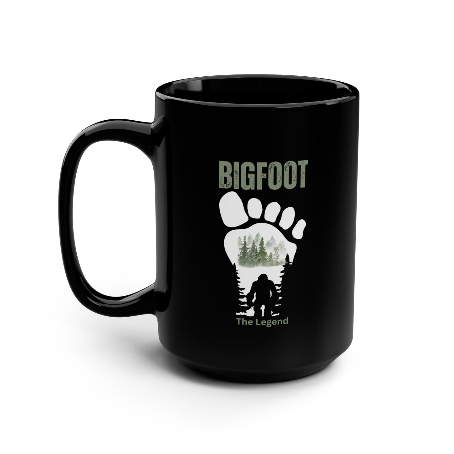 BIGFOOT The Legend / Black Mug, 15oz